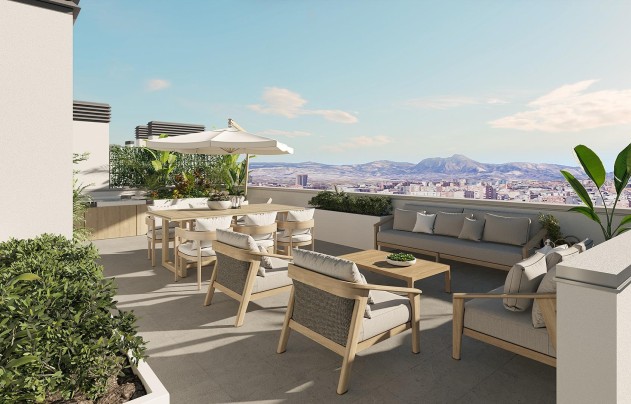 Apartment - New Build - Alicante - San Agustín-PAU 2