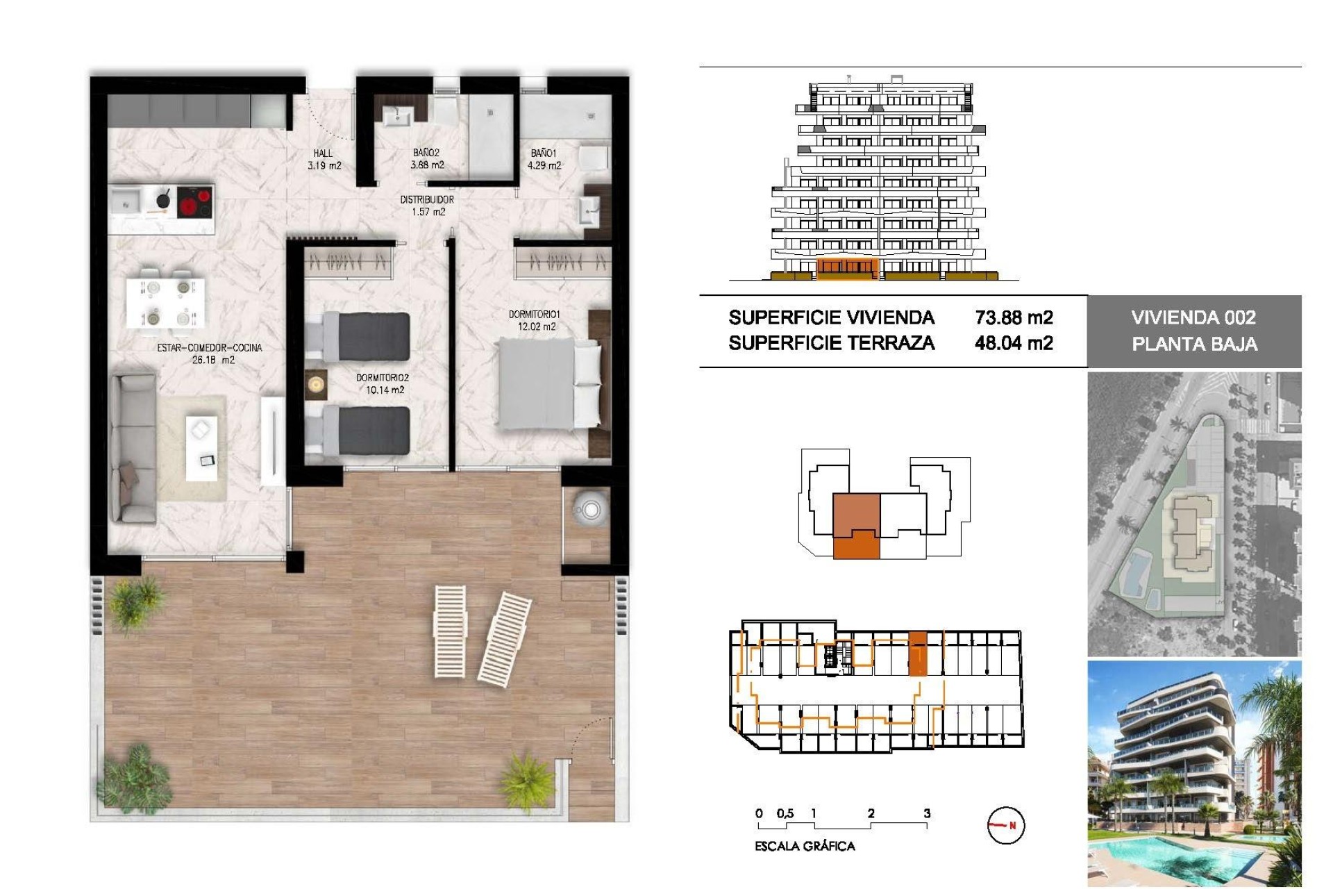 New Build - Apartment - Guardamar del Segura - Puerto