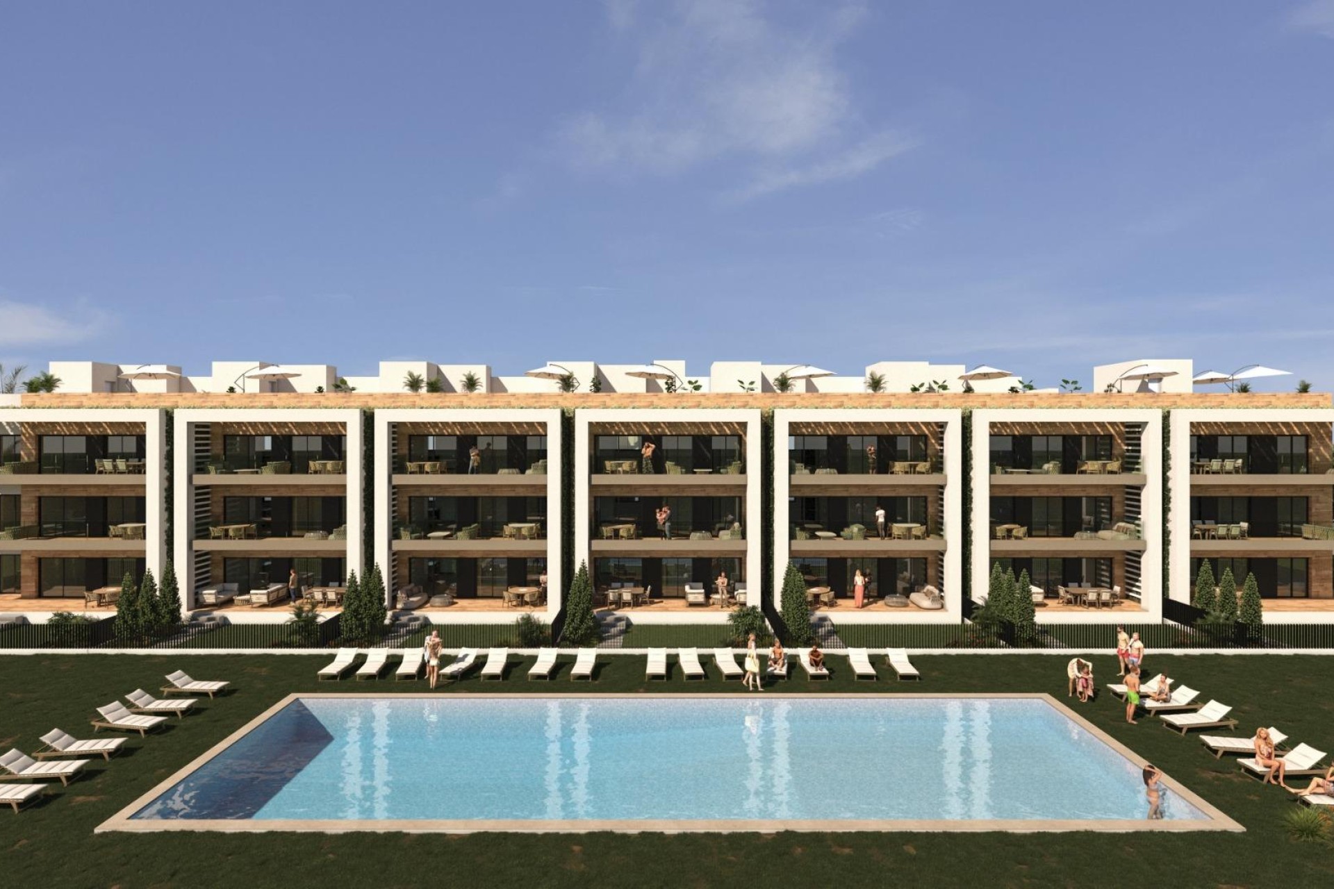 New Build - Apartment - Los Alcazares - La Serena Golf