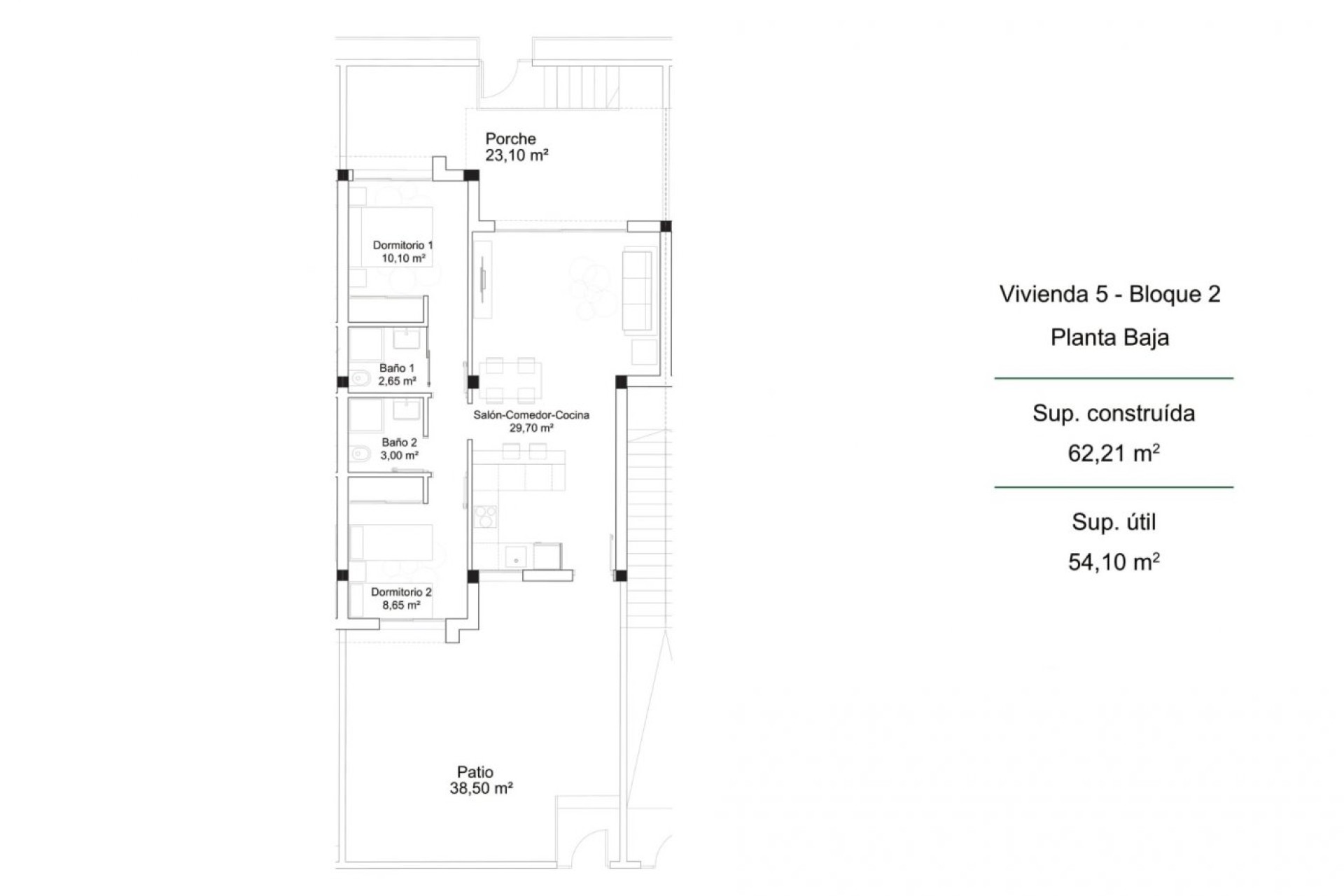 New Build - Apartment - Orihuela Costa - PAU 26