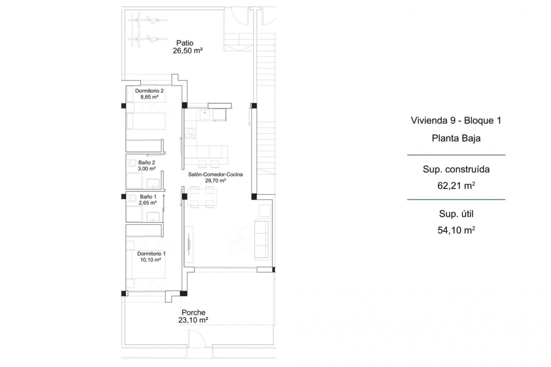 New Build - Apartment - Orihuela Costa - PAU 26