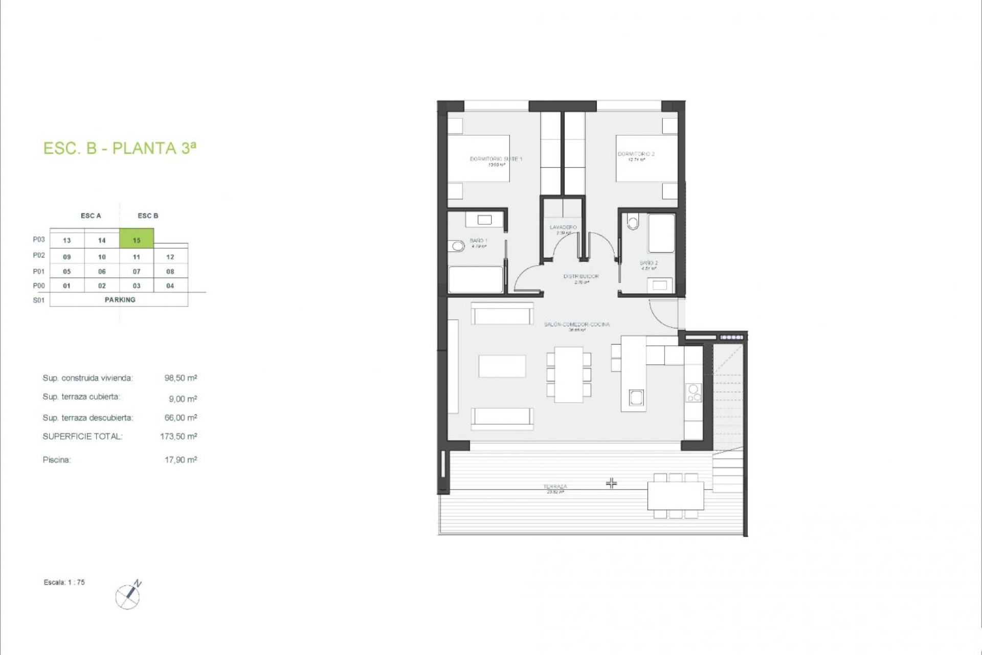 New Build - Apartment - Orihuela - Las Colinas Golf