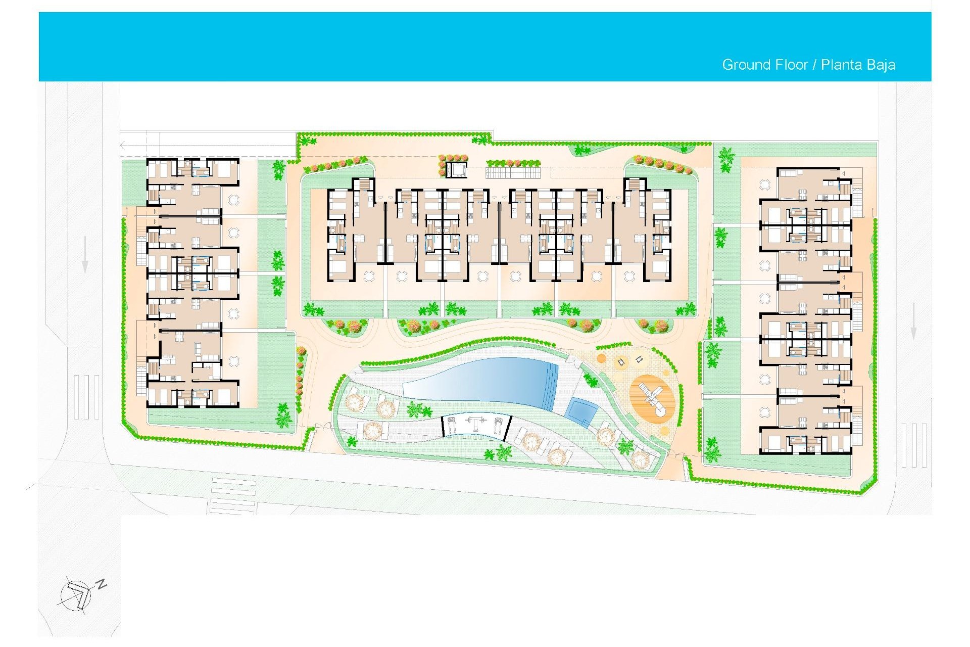 New Build - Apartment - Pilar de la Horadada - Polideportivo