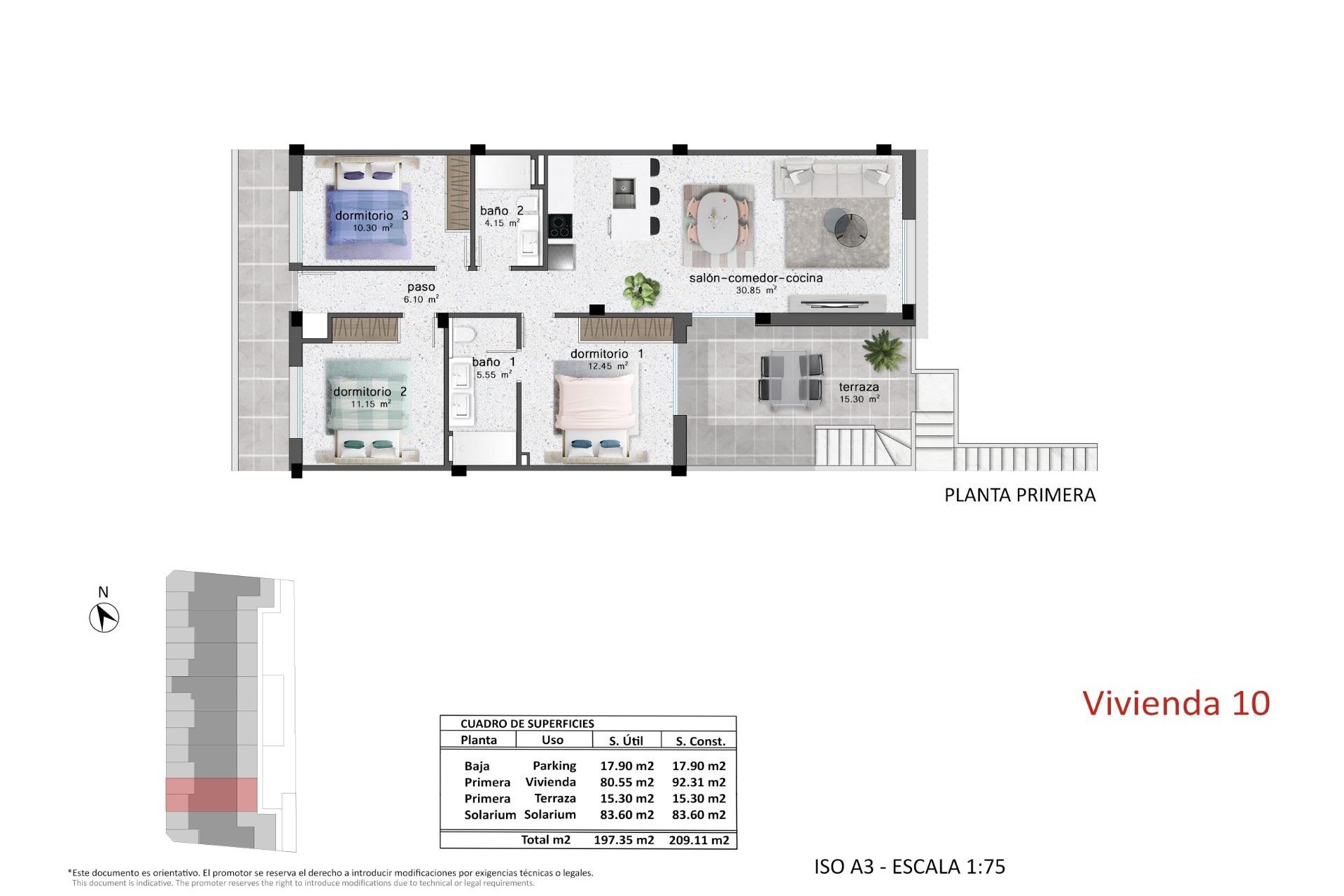 New Build - Apartment - Pilar de la Horadada - pueblo