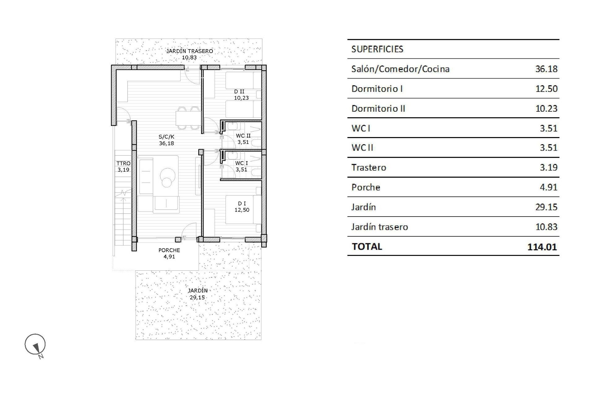 New Build - Apartment - San Miguel de las Salinas - Pueblo