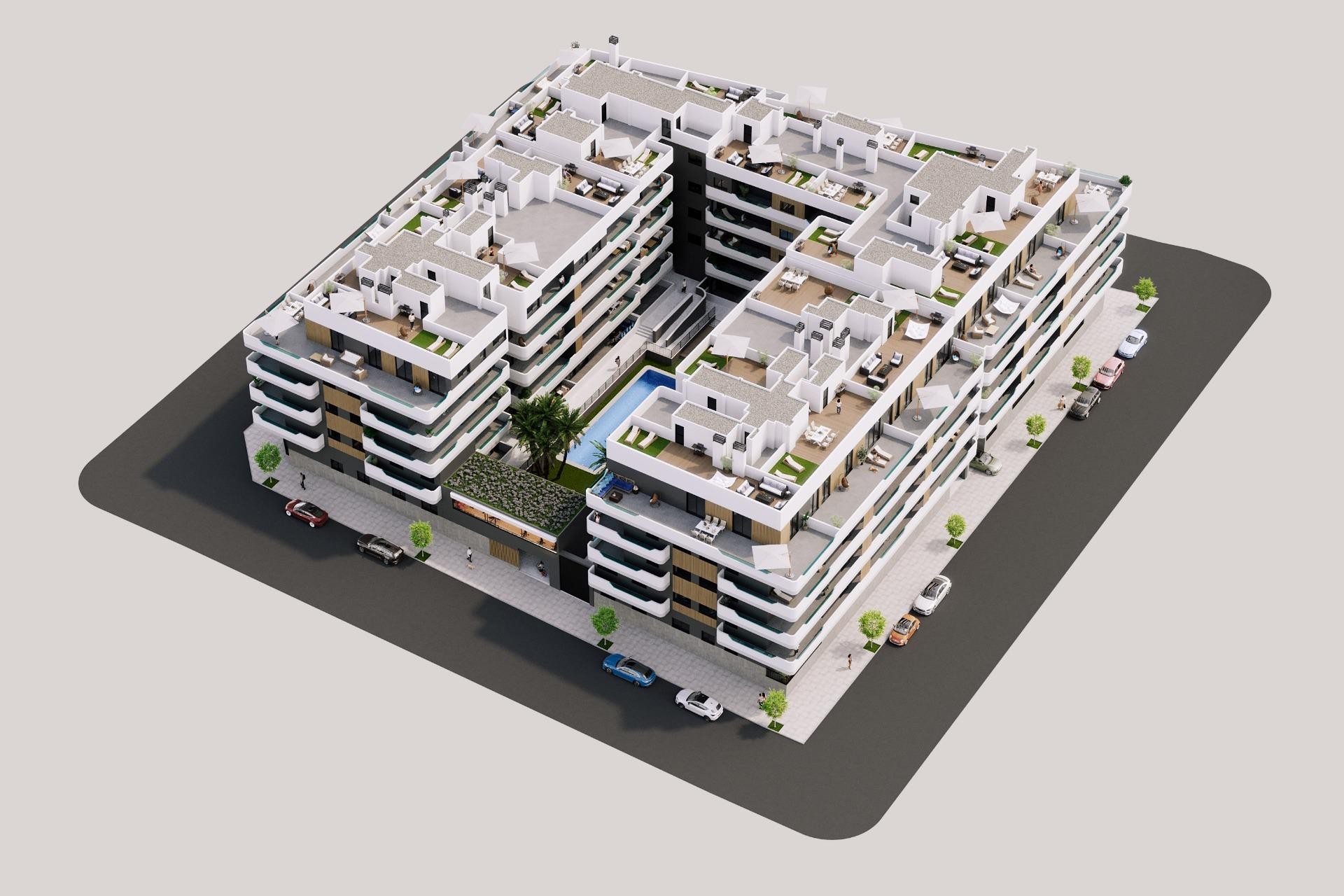 New Build - Apartment - Santa Pola - Estacion de autobuses