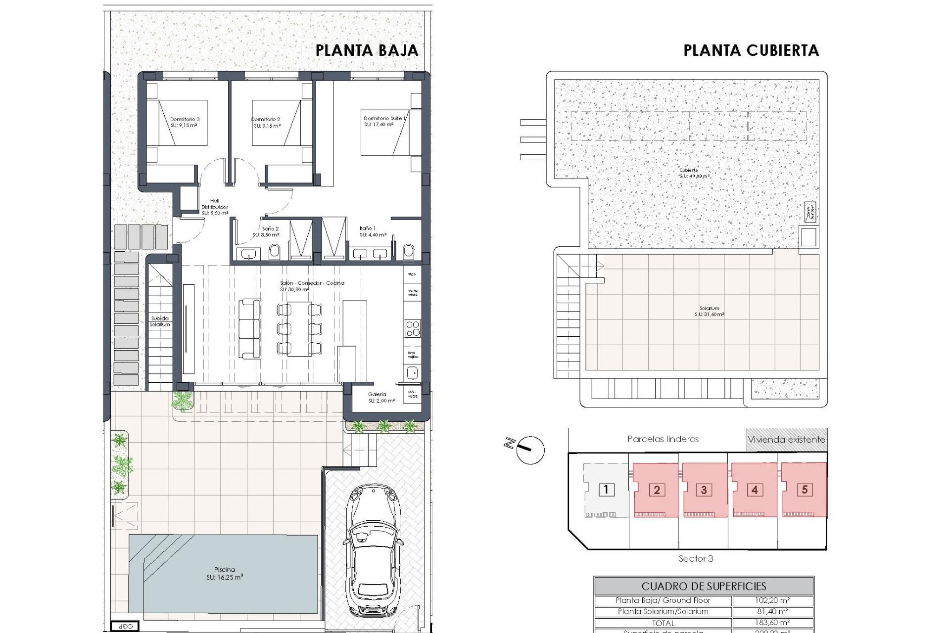 New Build - Villa - Dolores - polideportivo