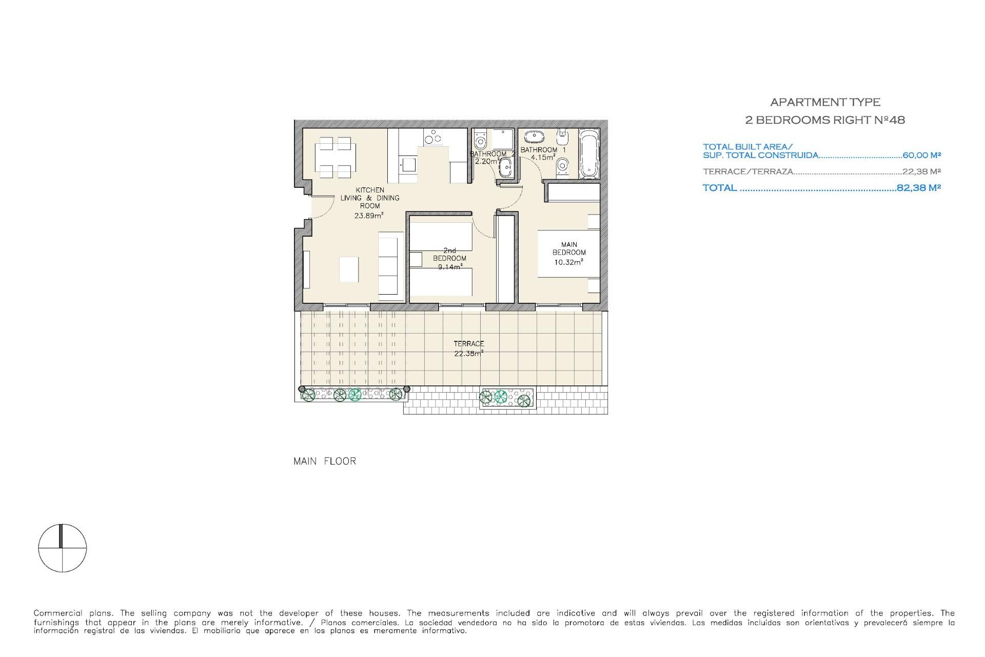 Nieuwbouw Woningen - Apartment - Aguilas - Collados