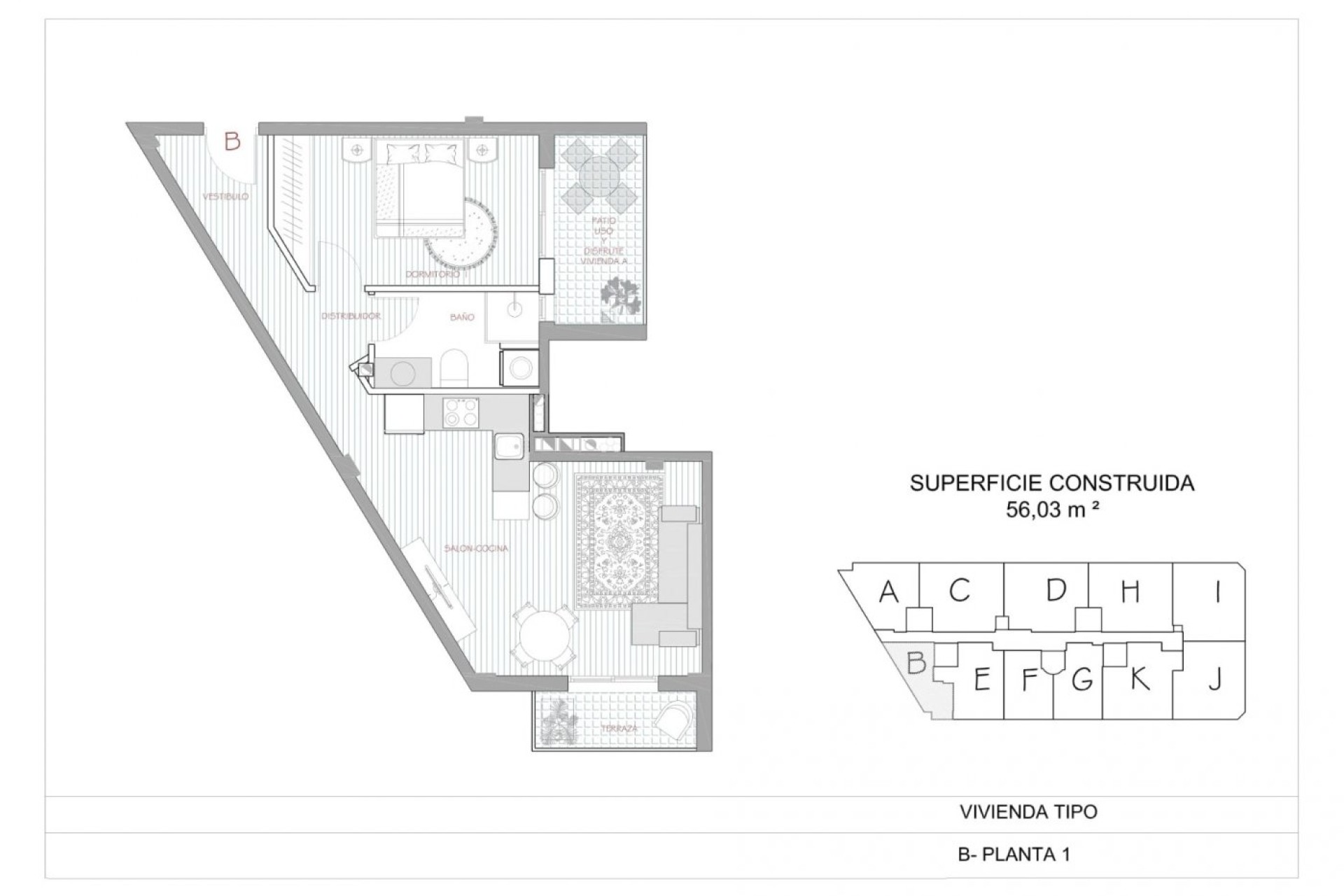 Nieuwbouw Woningen - Apartment - Alcantarilla - pueblo