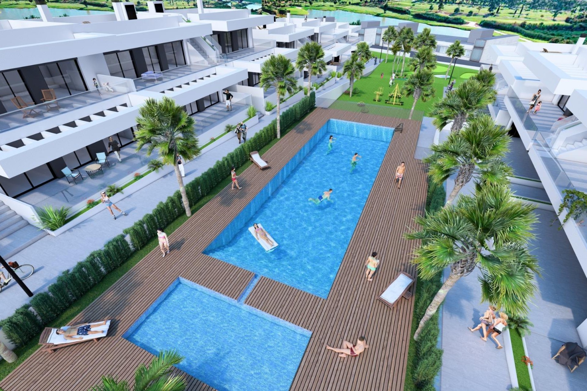 Nieuwbouw Woningen - Apartment - Algorfa - La Finca Golf