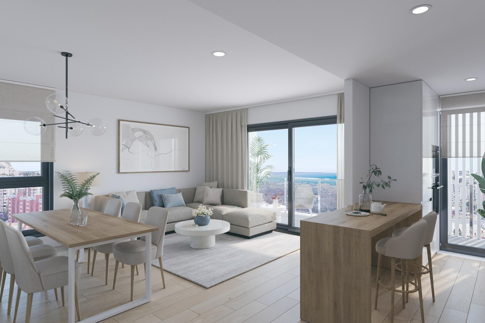 Nieuwbouw Woningen - Apartment - Alicante - San Agustín-PAU 2