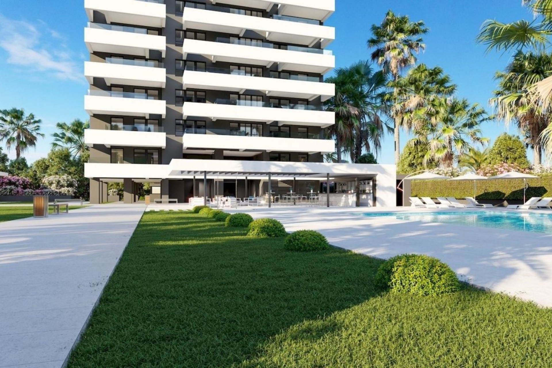 Nieuwbouw Woningen - Apartment - Calpe - Playa Arenal-bol