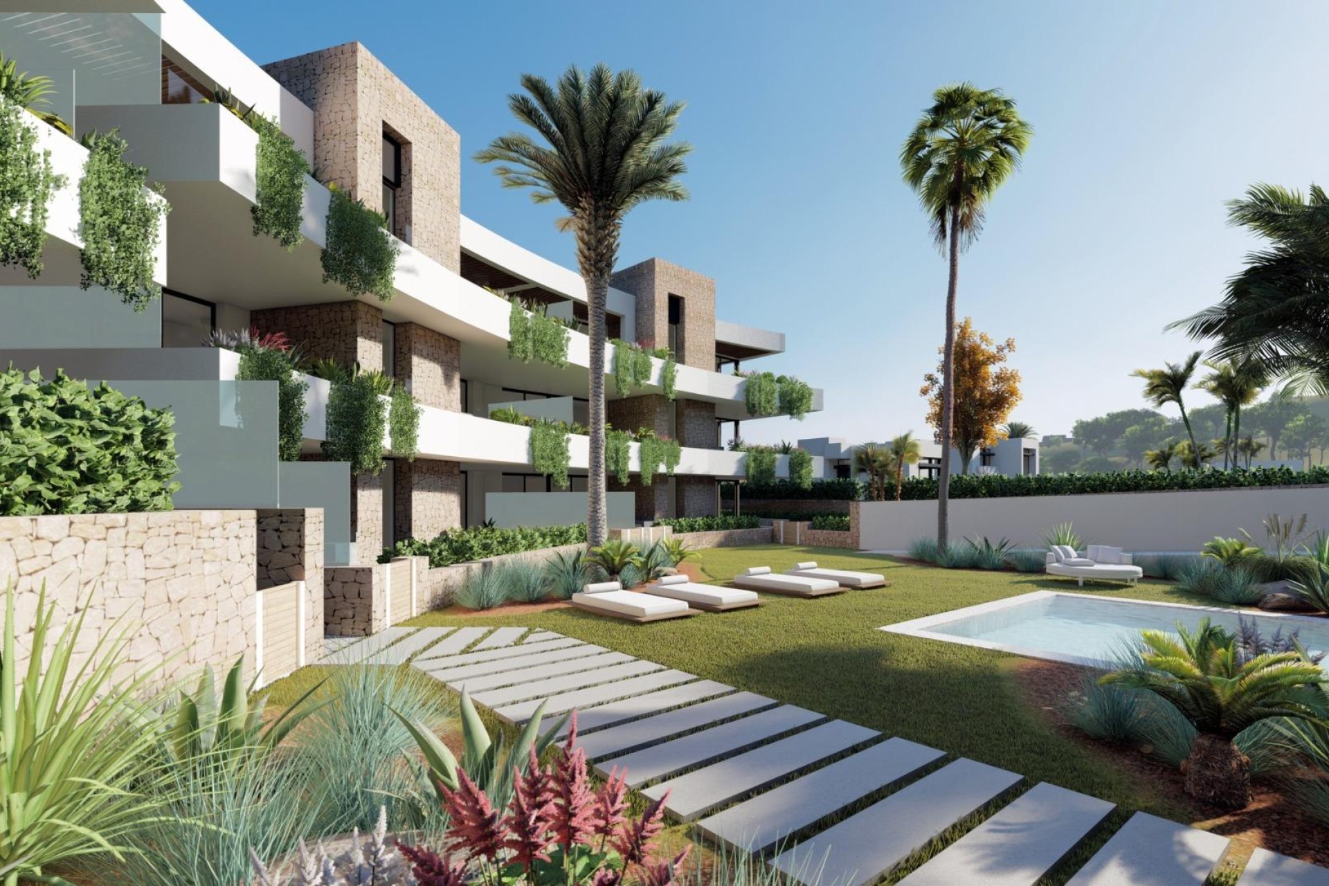 Nieuwbouw Woningen - Apartment - La Manga Club - Las Orquídeas