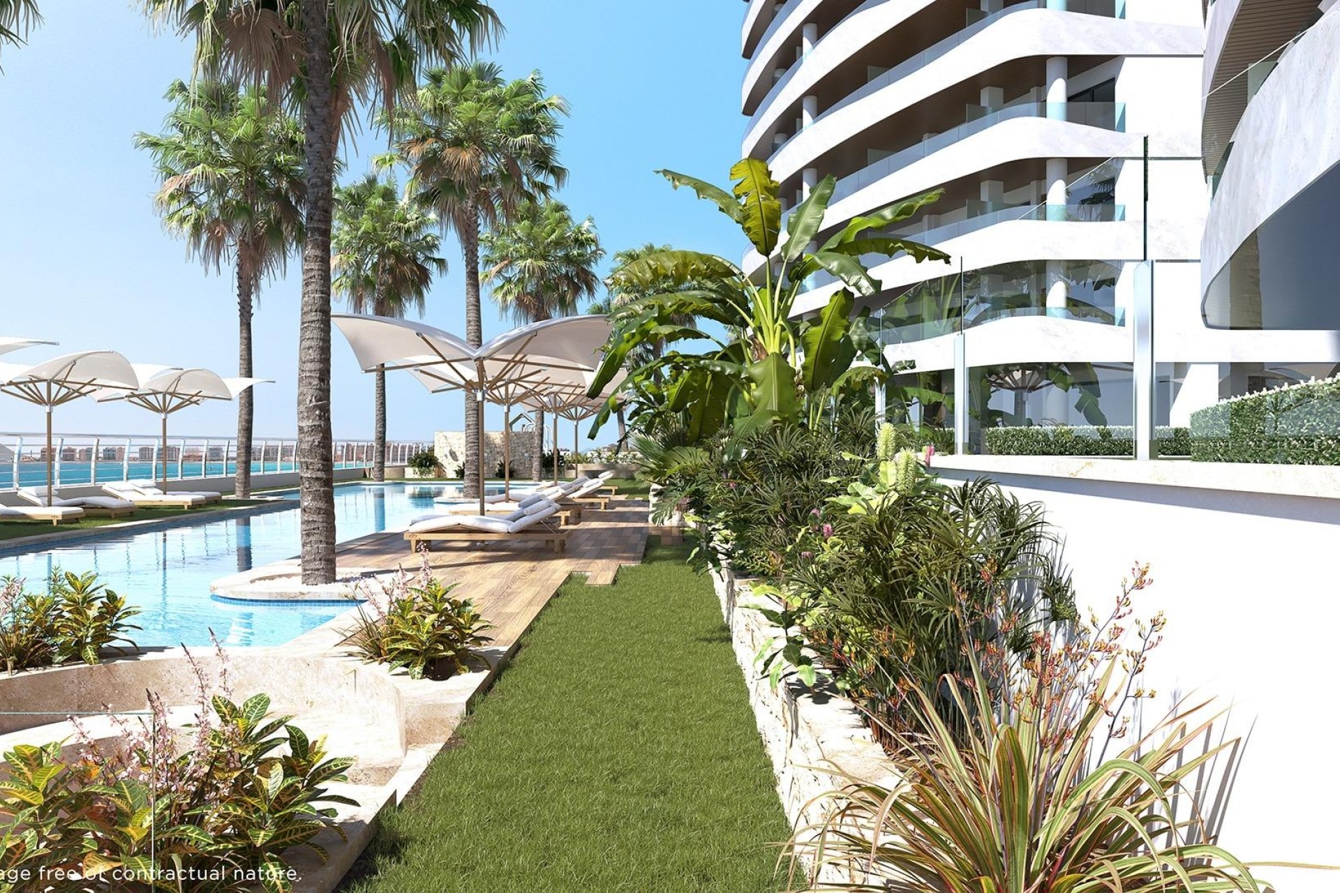 Nieuwbouw Woningen - Apartment - La Manga del Mar Menor - 1ª Linea Del Mar Mediterraneo