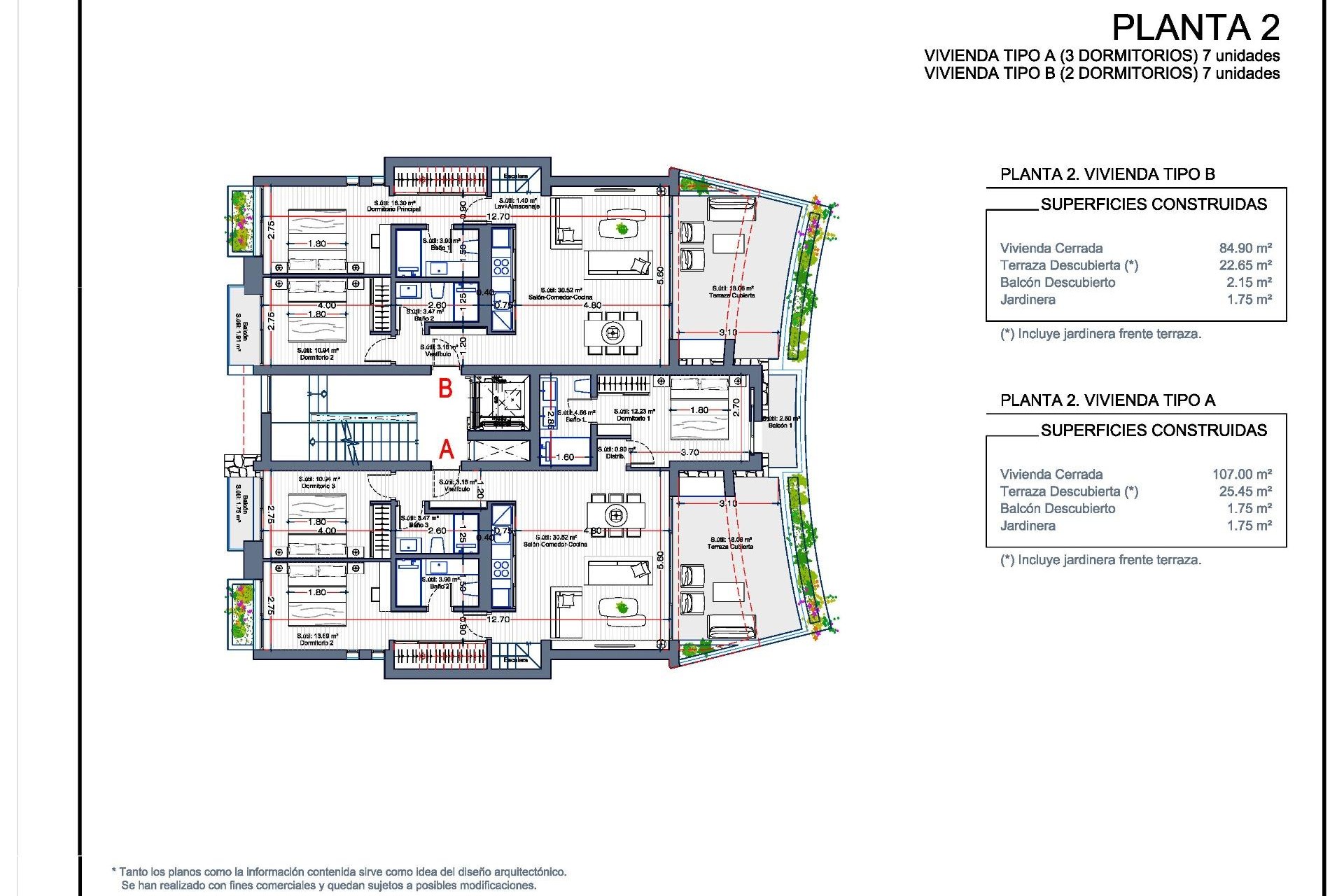 Nieuwbouw Woningen - Apartment - La Manga del Mar Menor - Las Orquídeas