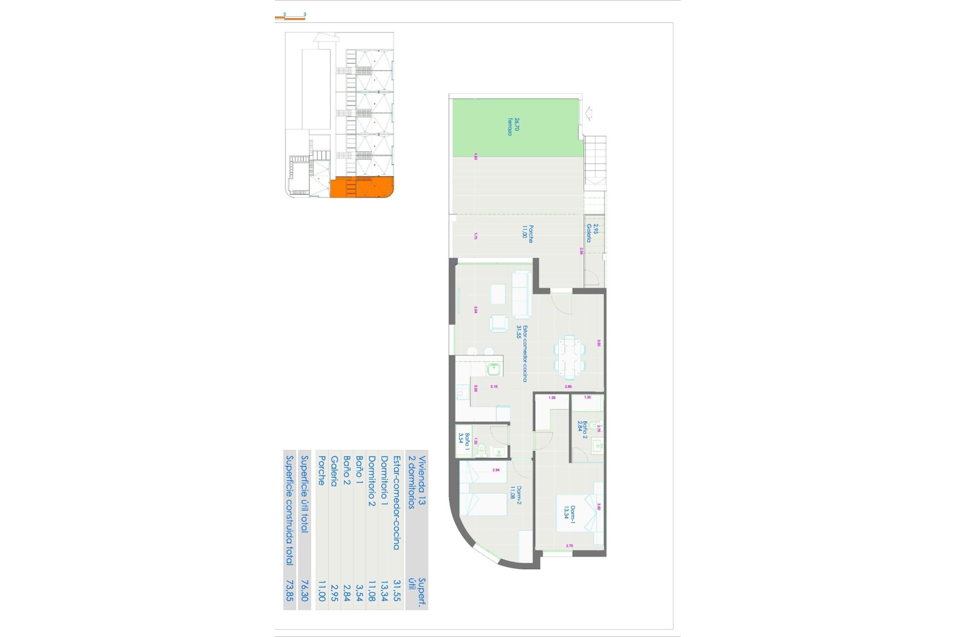 Nieuwbouw Woningen - Apartment - Orihuela Costa - Entre golf