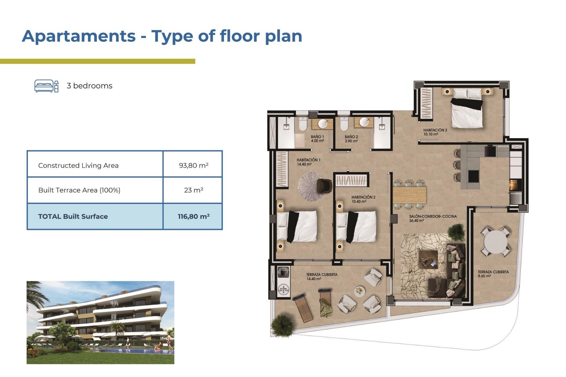 Nieuwbouw Woningen - Apartment - Orihuela Costa - La Ciñuelica