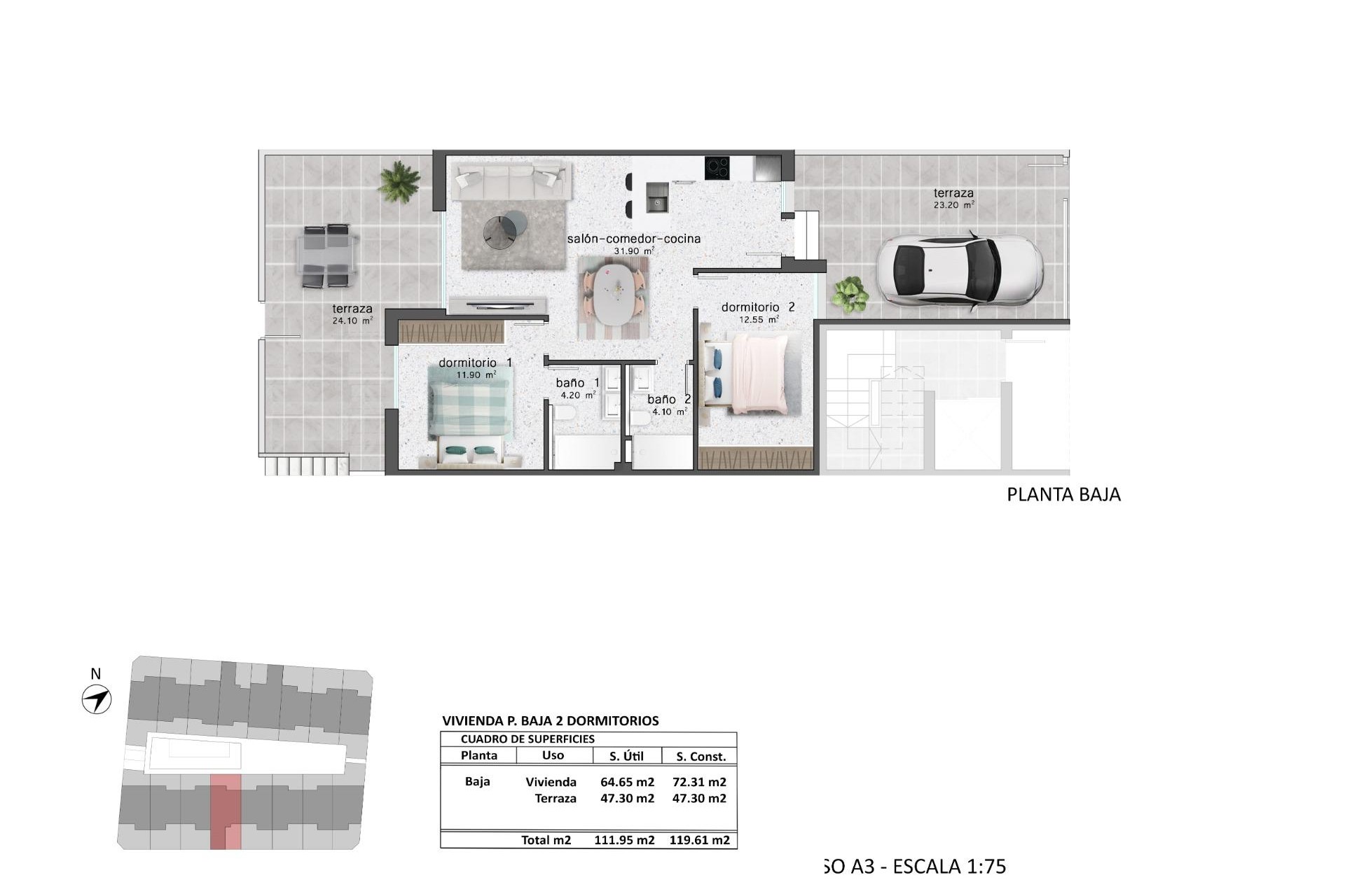 Nieuwbouw Woningen - Apartment - Pilar de la Horadada - pueblo