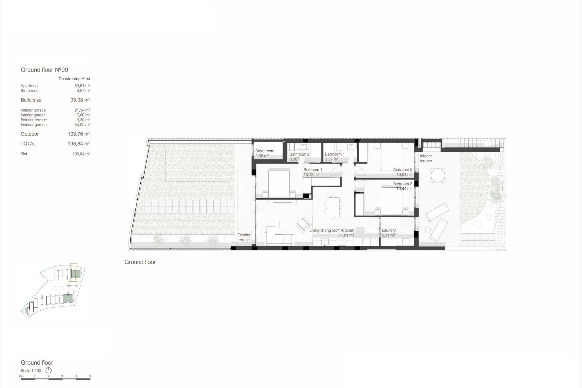 Nieuwbouw Woningen - Apartment - San Javier - Roda Golf