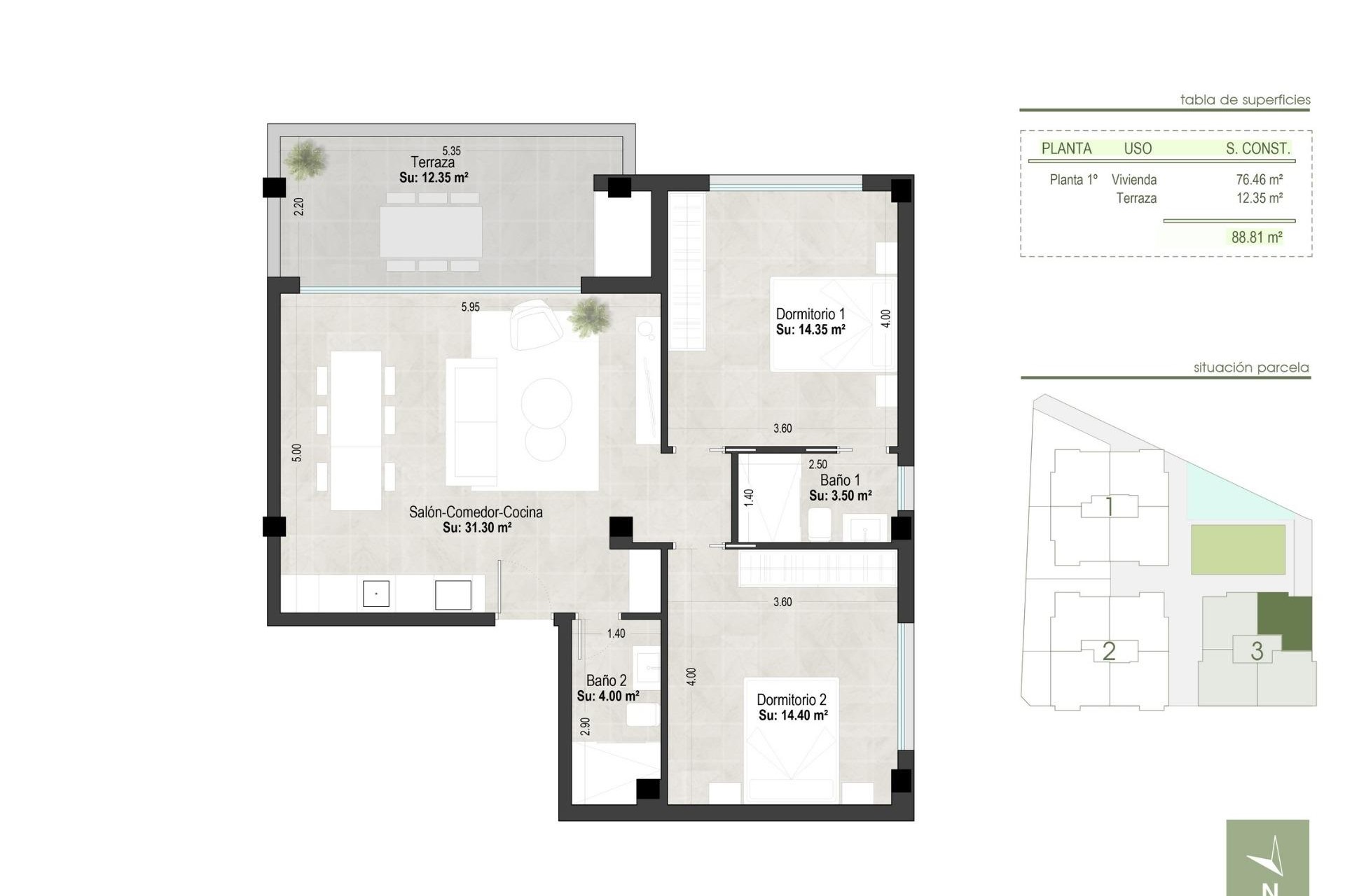 Nieuwbouw Woningen - Apartment - San Pedro del Pinatar - Centro