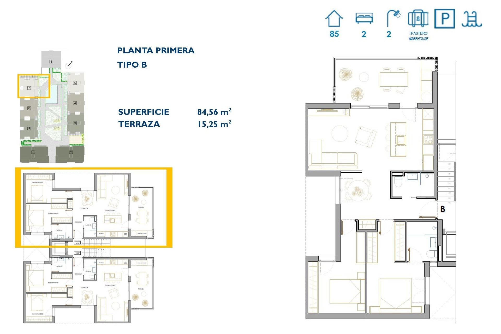 Nieuwbouw Woningen - Apartment - San Pedro del Pinatar - Pueblo