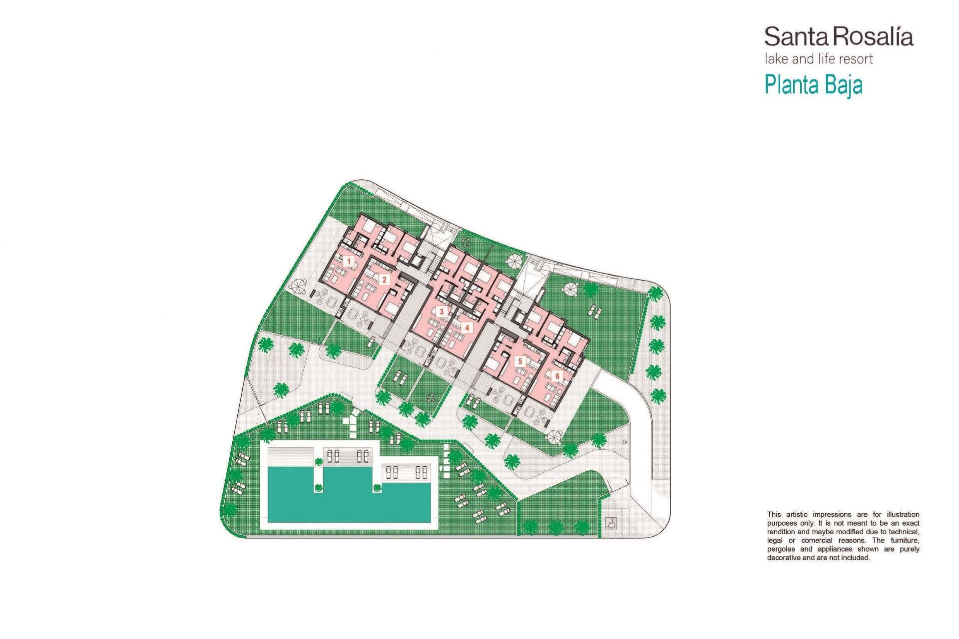 Nieuwbouw Woningen - Apartment - Torre Pacheco - Santa Rosalia Lake And Life Resort