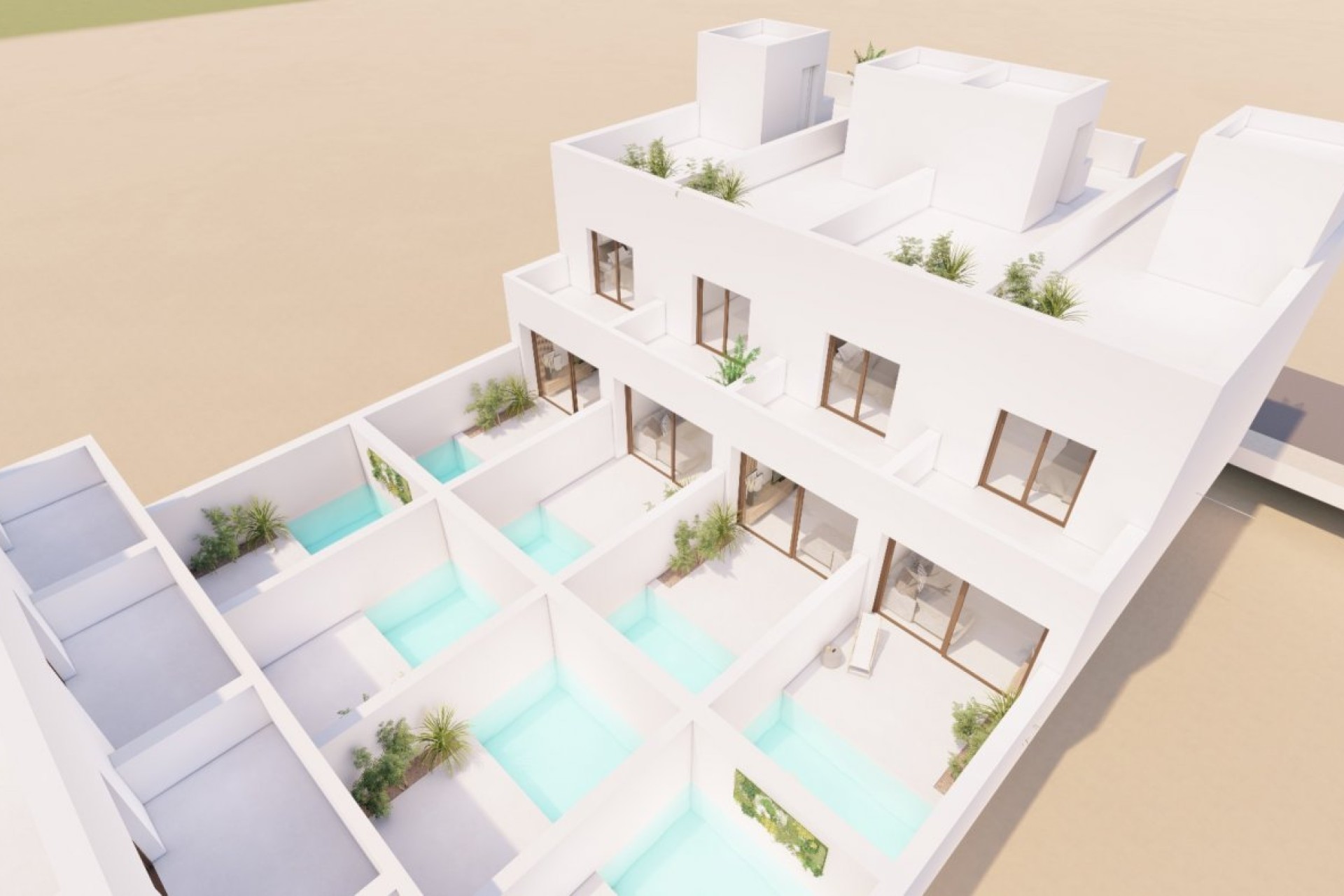 Nieuwbouw Woningen - Huis - San Javier - pueblo