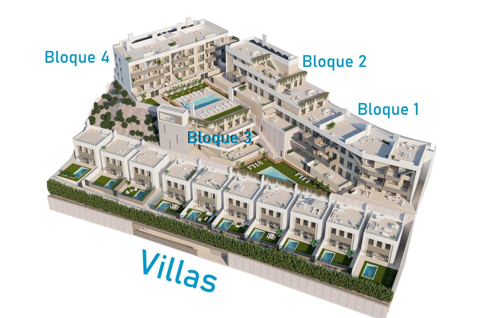 Nieuwbouw Woningen - Villa - Aguilas - El Hornillo