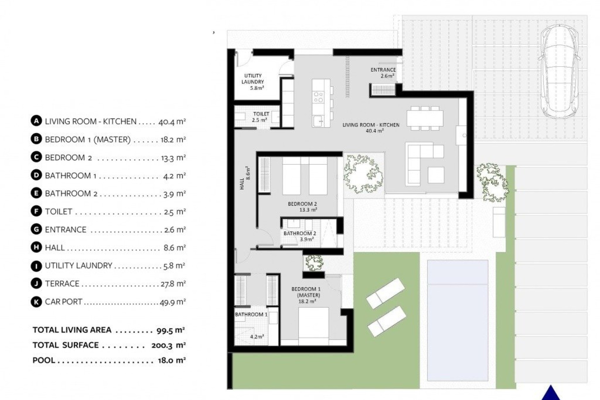 Nieuwbouw Woningen - Villa - Baños y Mendigo - Altaona Golf And Country Village