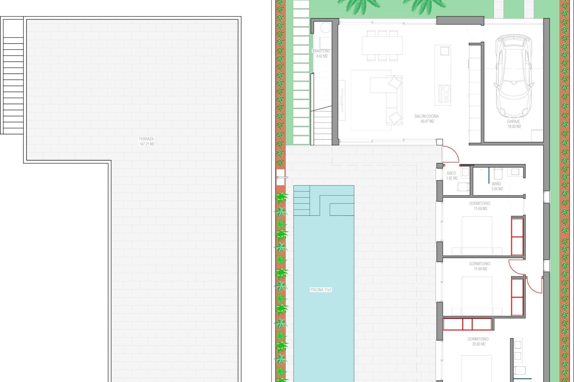 Nieuwbouw Woningen - Villa - Los Alcazares - Serena Golf