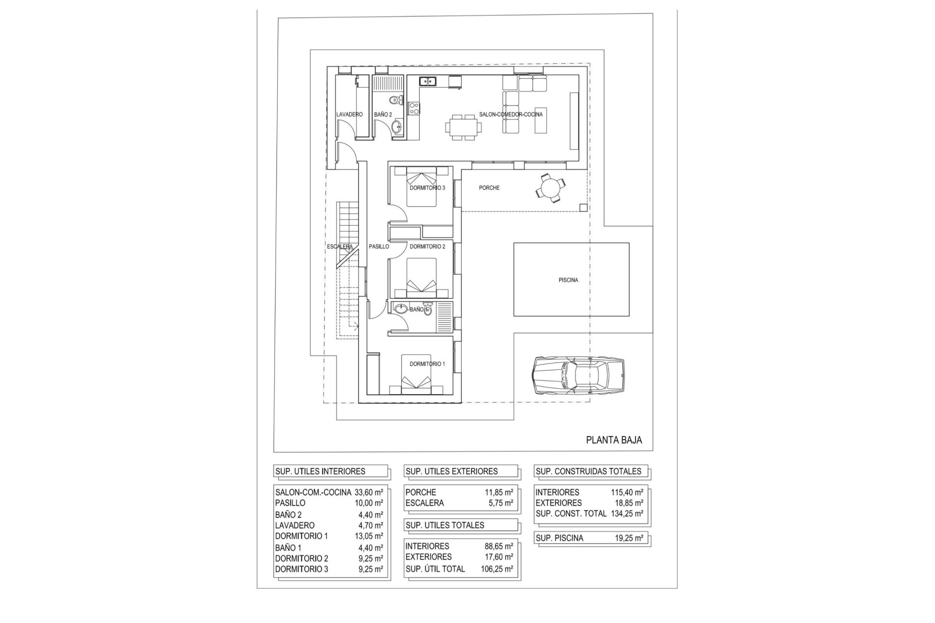 Nieuwbouw Woningen - Villa - Pinoso - Campo