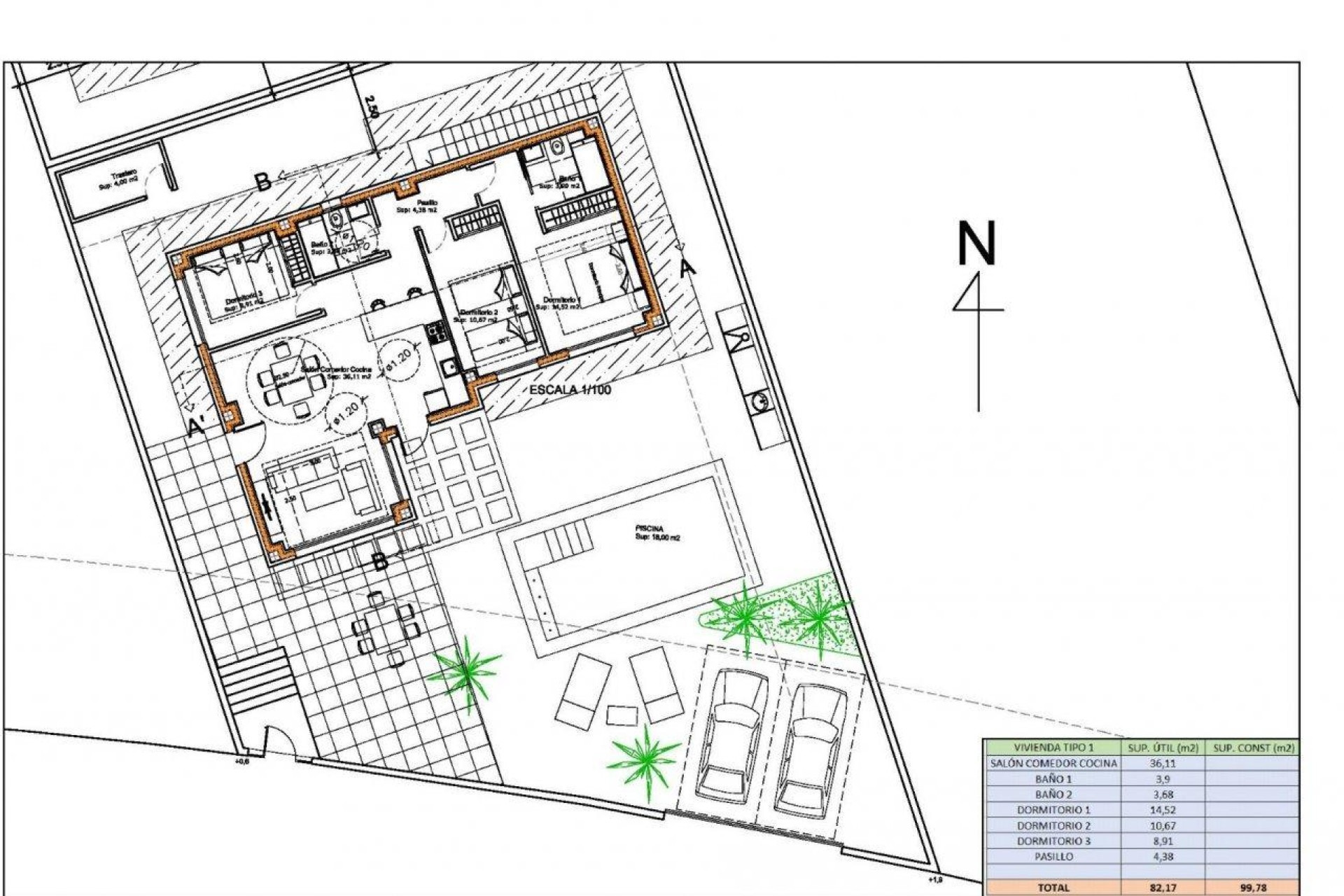 Nieuwbouw Woningen - Villa - Polop - Alberca