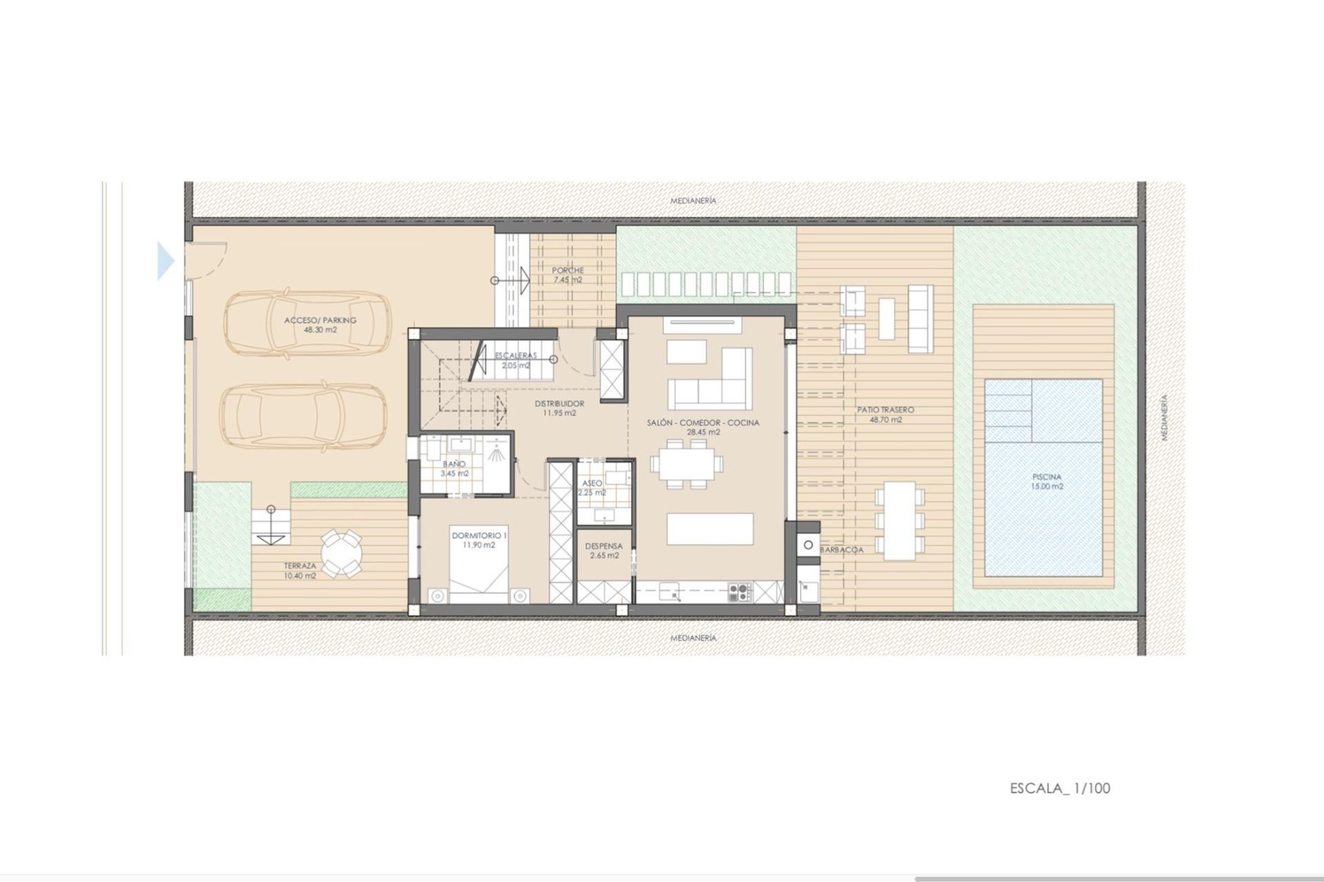 Nieuwbouw Woningen - Villa - San Juan de los Terreros - San Juan De Los Terreros