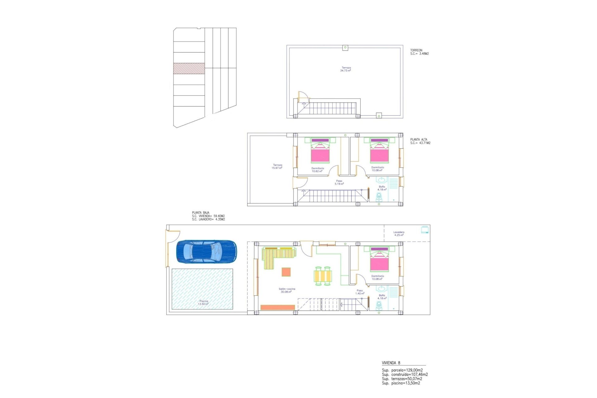 Nieuwbouw Woningen - Villa - San Pedro del Pinatar - Los Antolinos