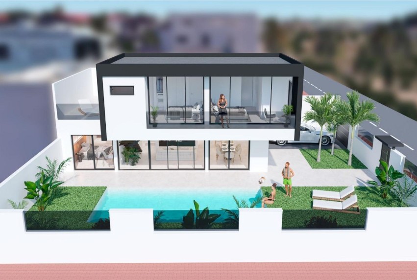 Nieuwbouw Woningen - Villa - San Pedro del Pinatar - Pueblo