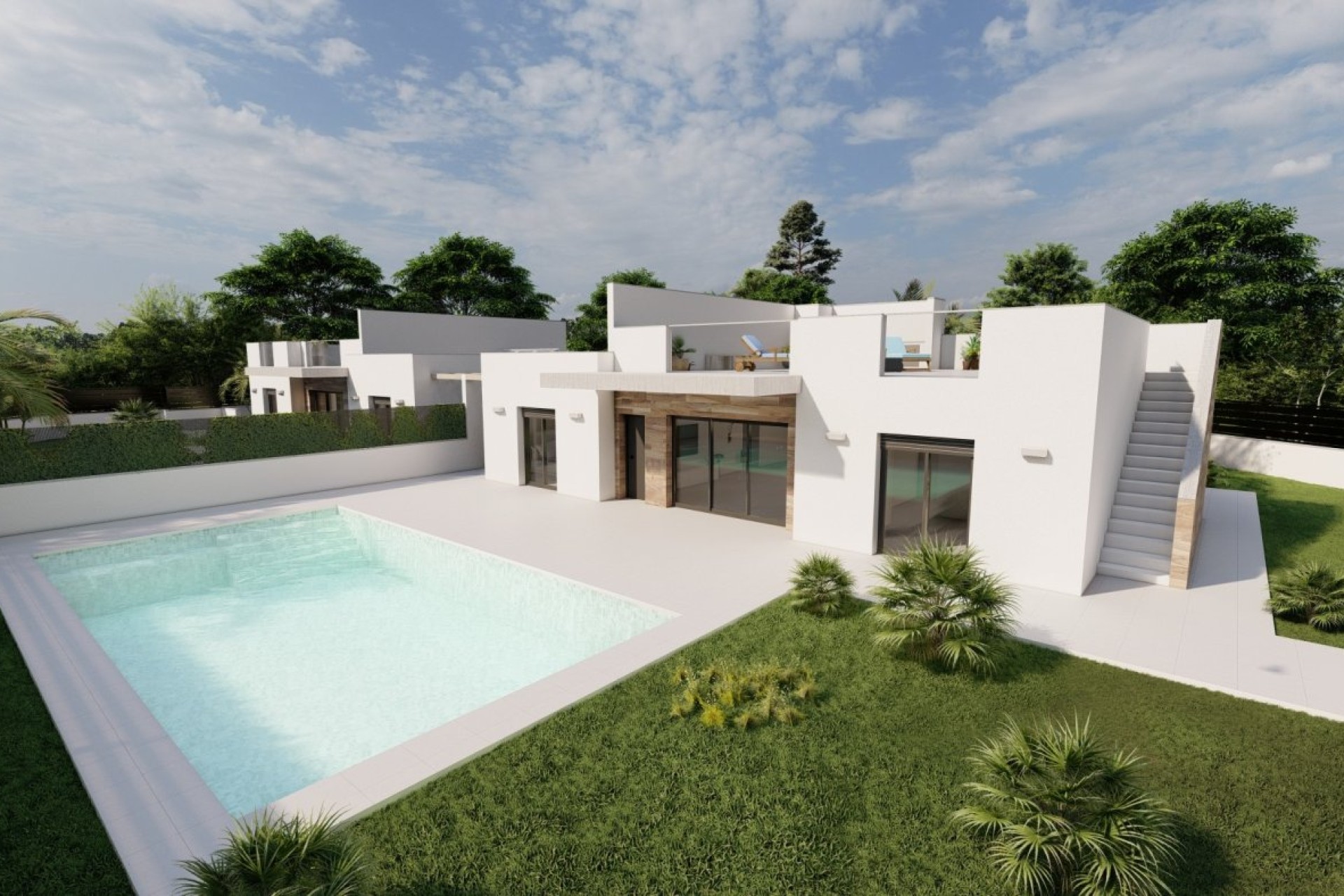 Nieuwbouw Woningen - Villa - Torre Pacheco - Roldán