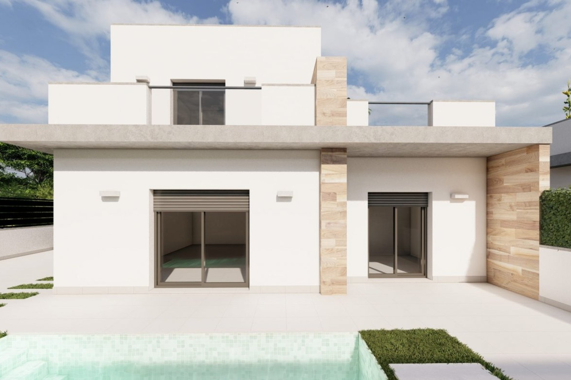 Nieuwbouw Woningen - Villa - Torre Pacheco - Roldán