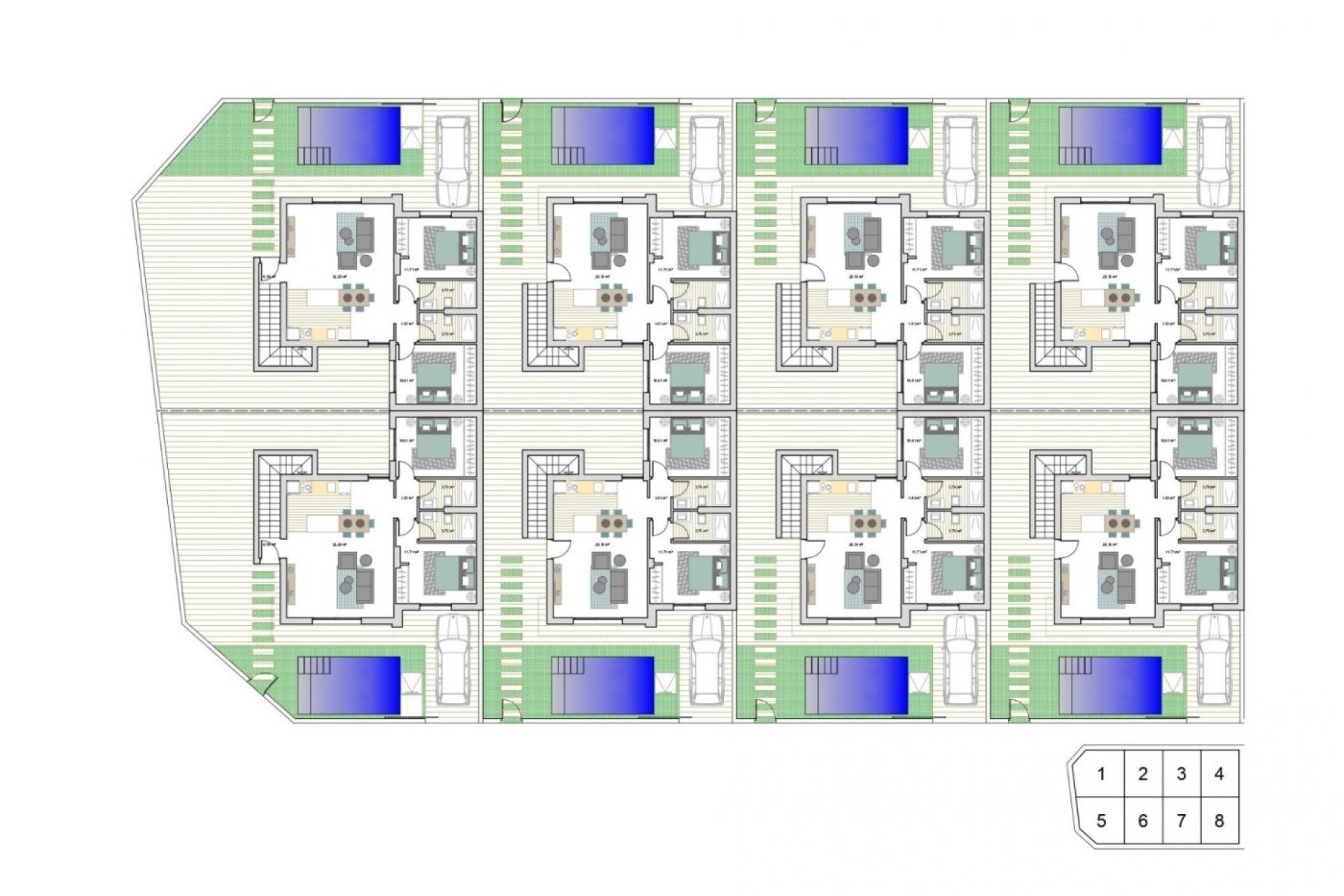 Nieuwbouw Woningen - Villa - Torre Pacheco - Roldán