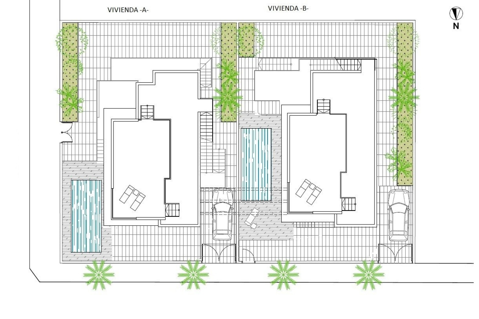 Nieuwbouw Woningen - Villa - Torrevieja - La Mata Pueblo