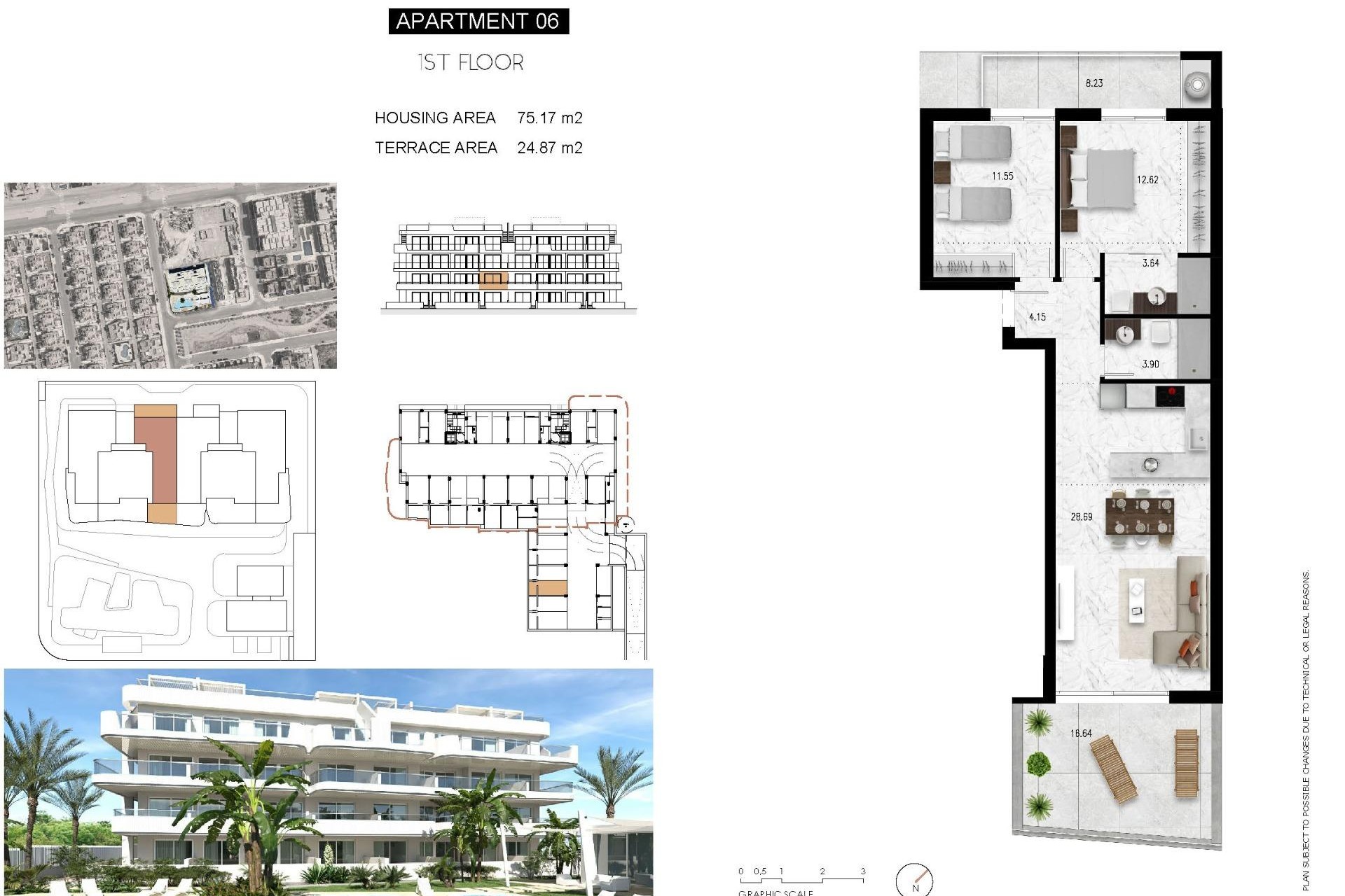 Nouvelle construction - Apartment - Orihuela Costa - Lomas de Cabo Roig