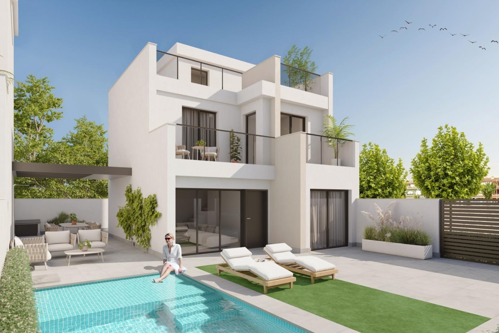 Nouvelle construction - Villa - Los Alcazares - Los Narejos