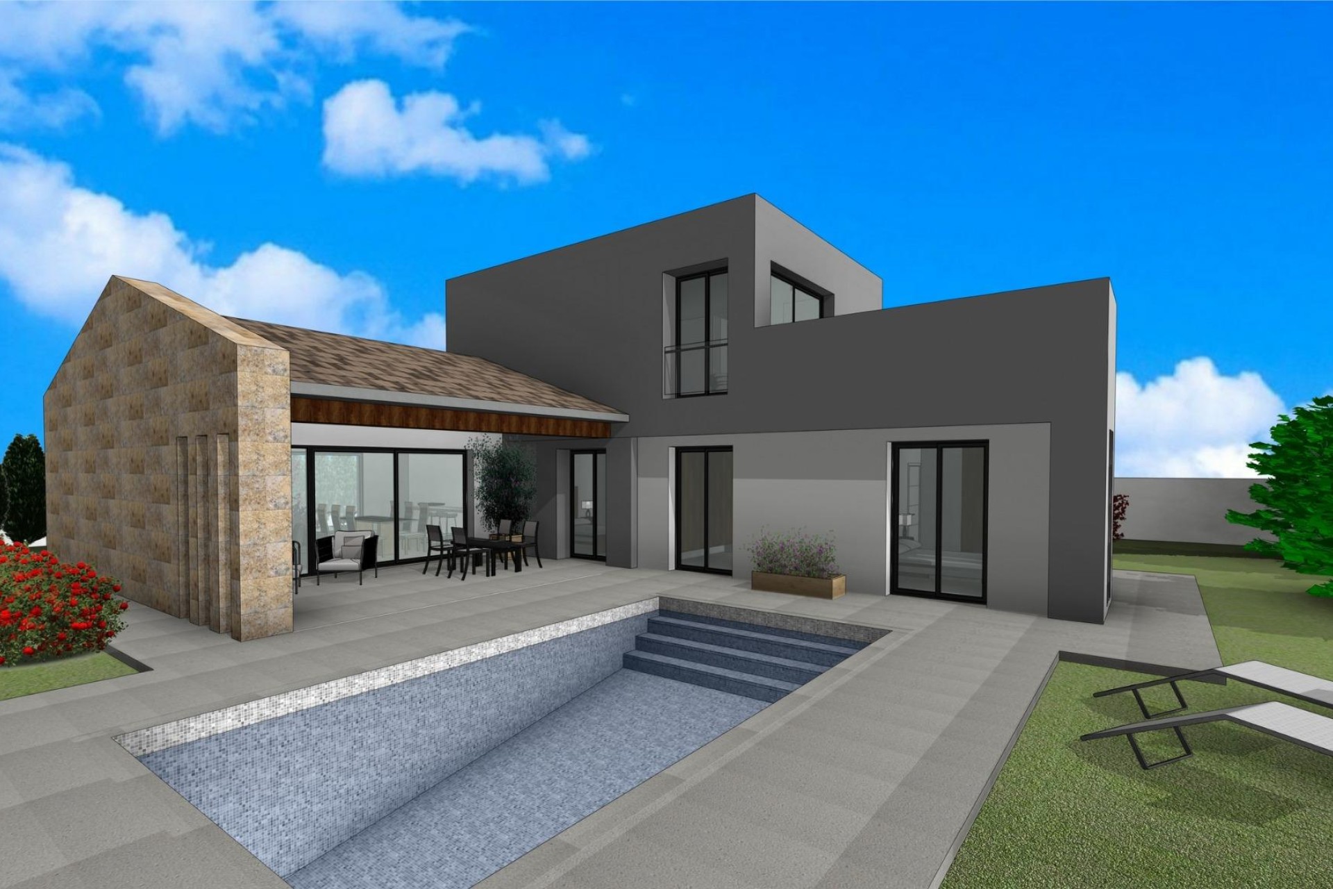 Nouvelle construction - Villa - Pinoso - Lel