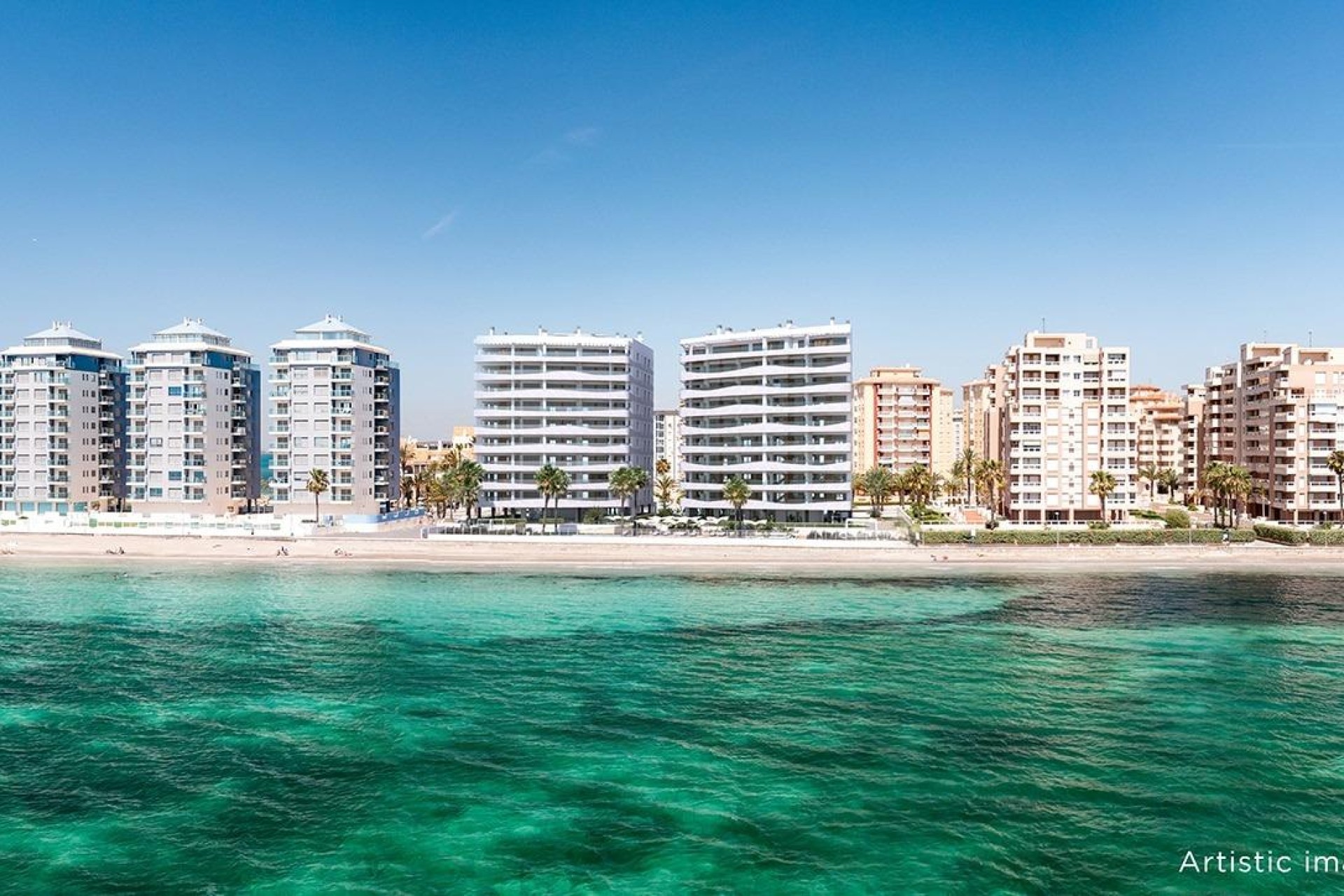 Obra nueva - Apartment - La Manga del Mar Menor - 1ª Linea Del Mar Mediterraneo