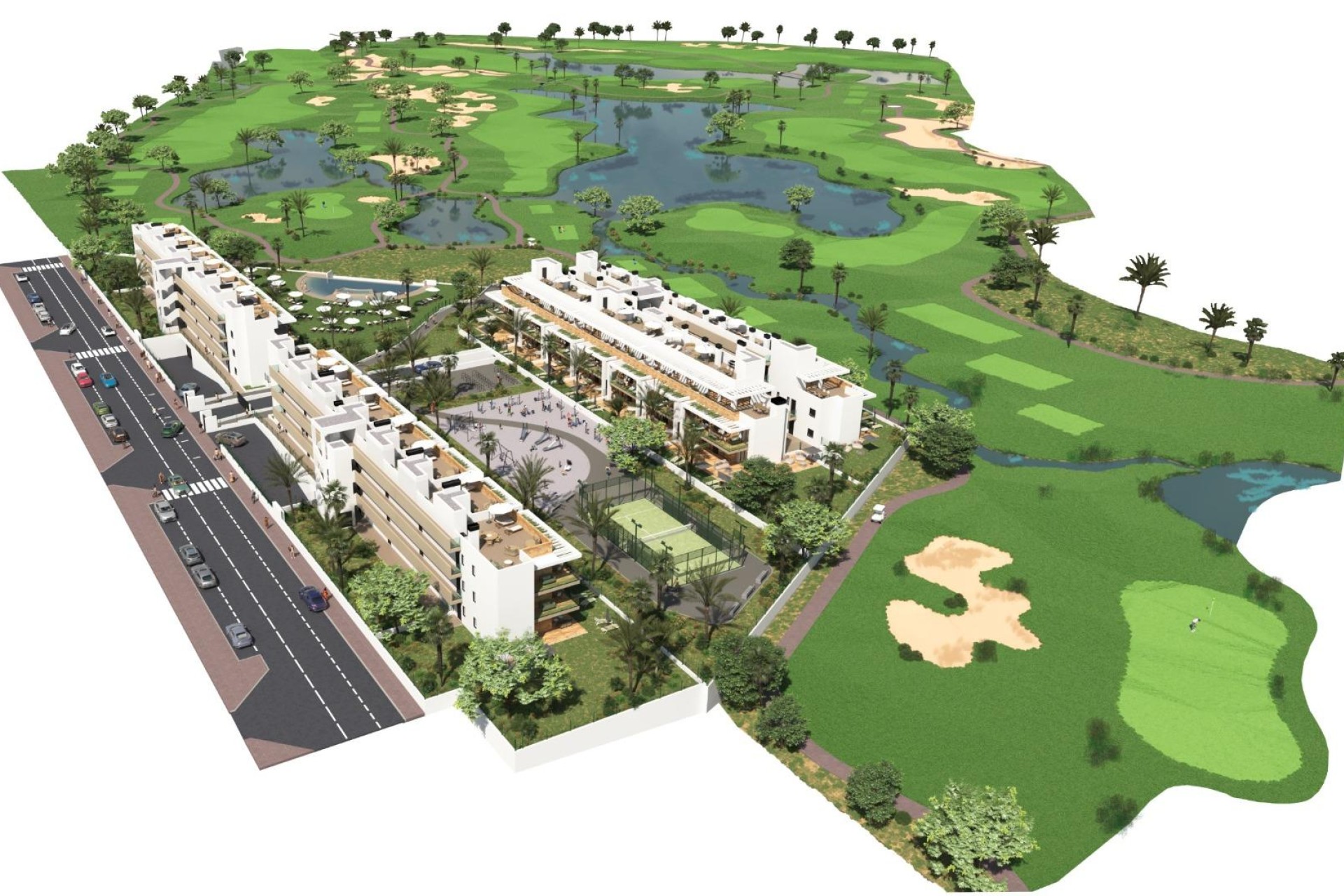 Obra nueva - Villa - Los Alcazares - Serena Golf