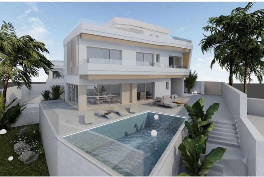 Obra nueva - Villa - Orihuela Costa - Aguamarina