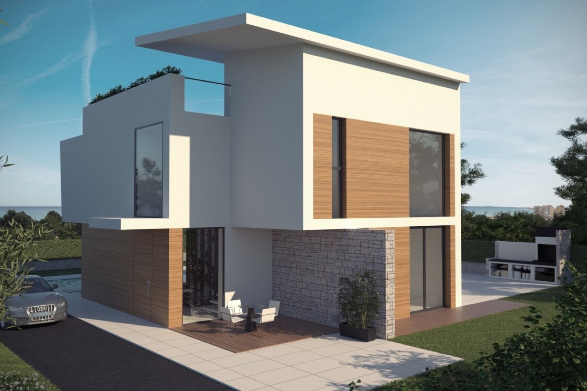 Obra nueva - Villa - Orihuela Costa - Campoamor