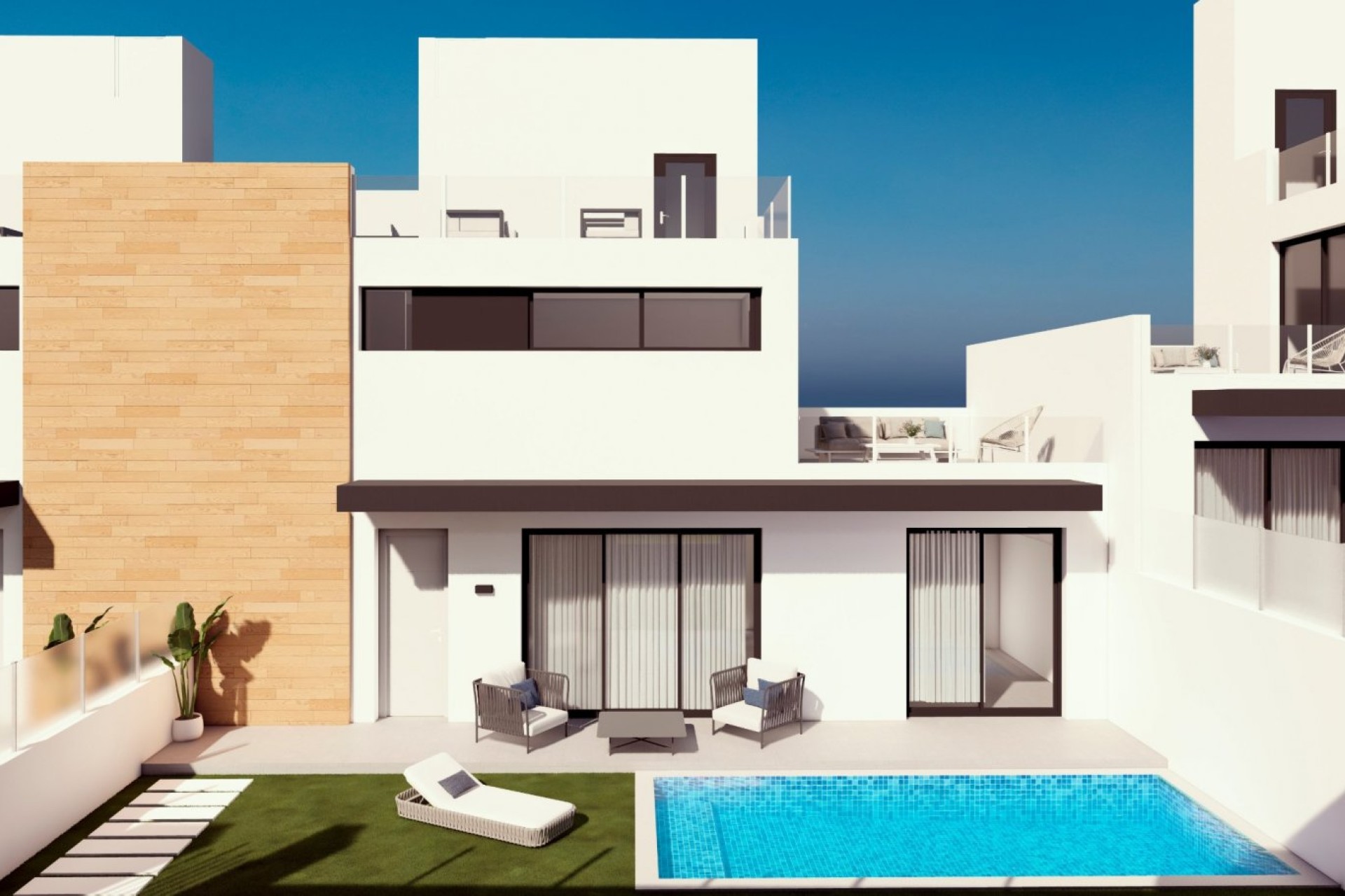 Obra nueva - Villa - Orihuela Costa - Las Filipinas