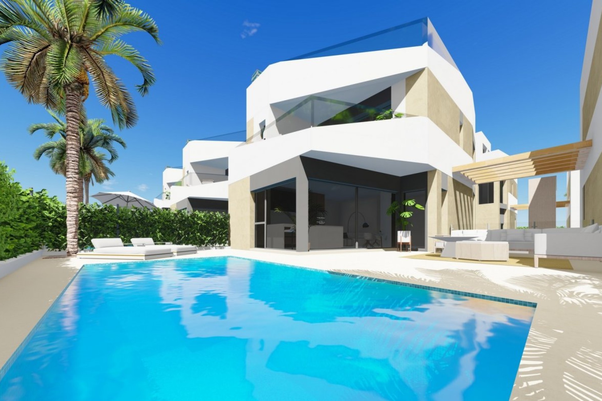 Obra nueva - Villa - Orihuela Costa - Los Altos