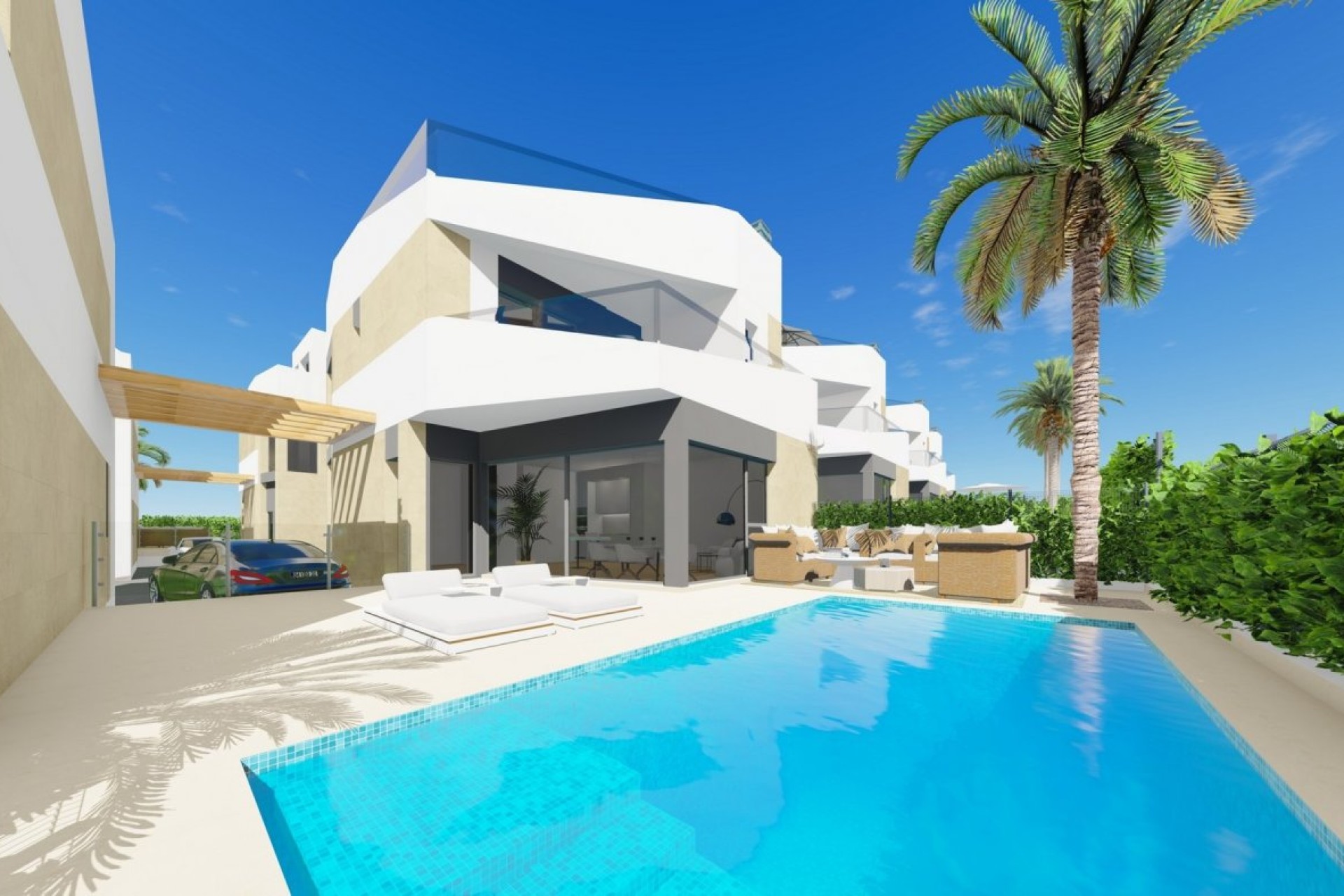 Obra nueva - Villa - Orihuela Costa - Los Altos