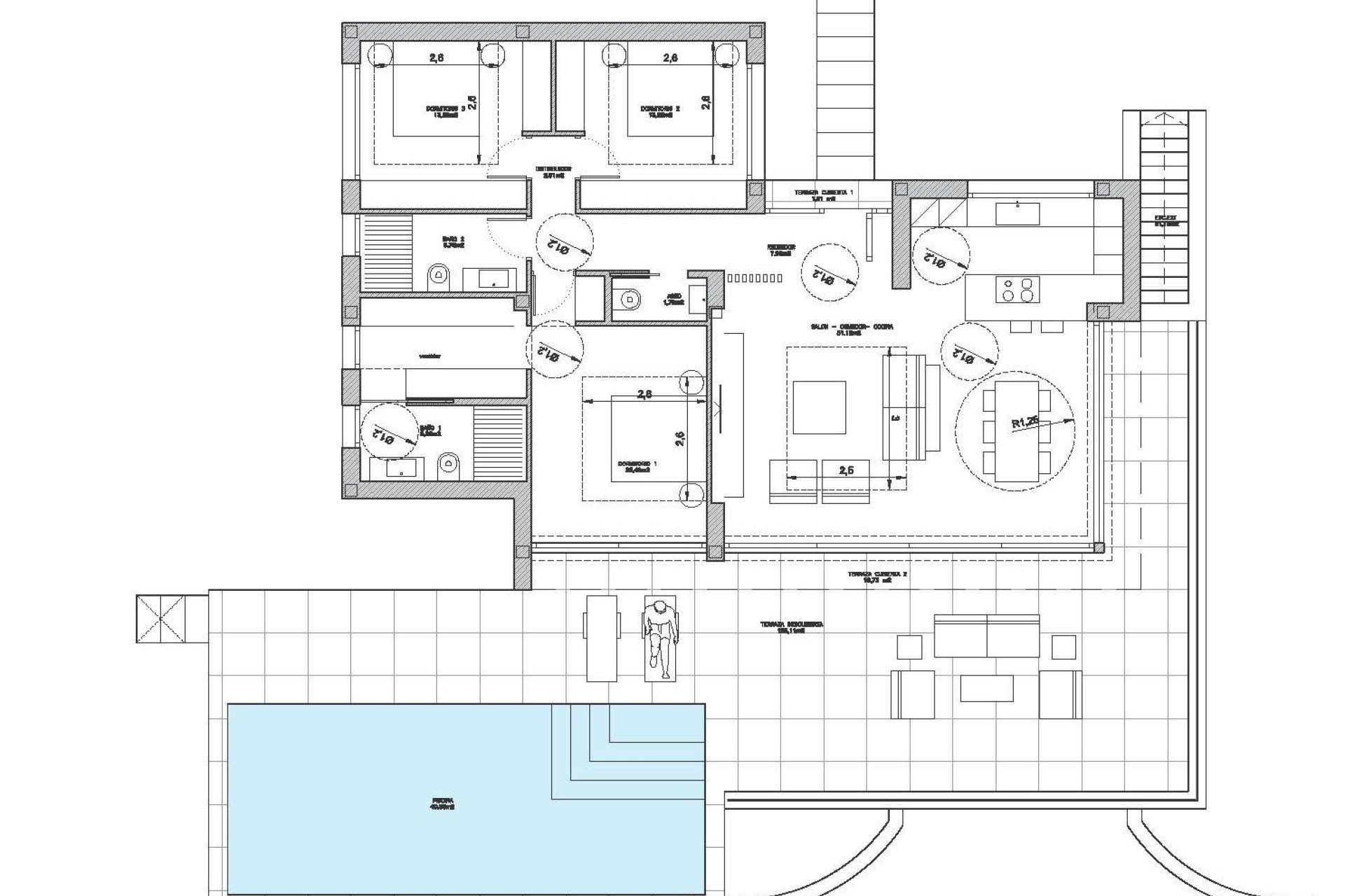 Obra nueva - Villa - Orihuela - Las Colinas Golf